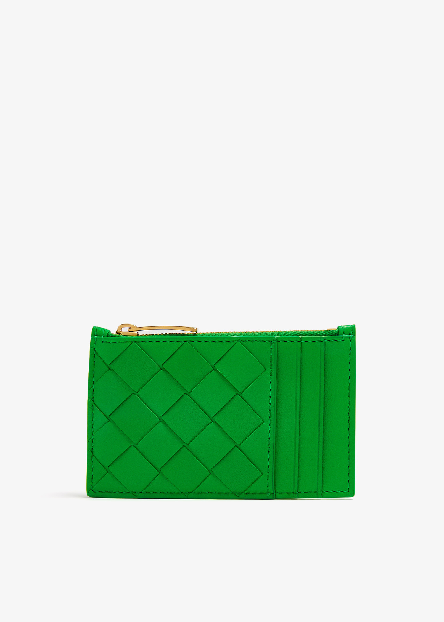 

Zipped card case, Green