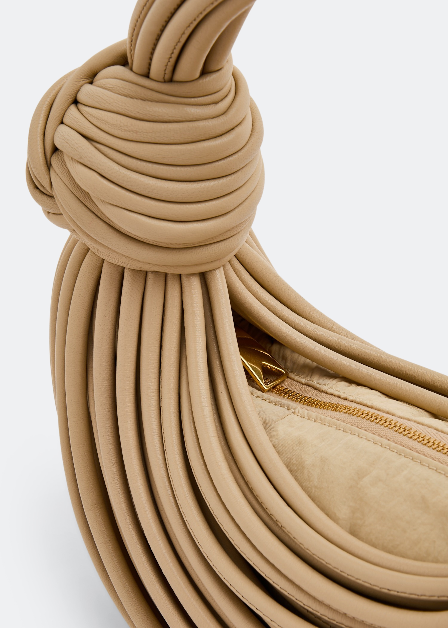 

Double knot bag, Beige