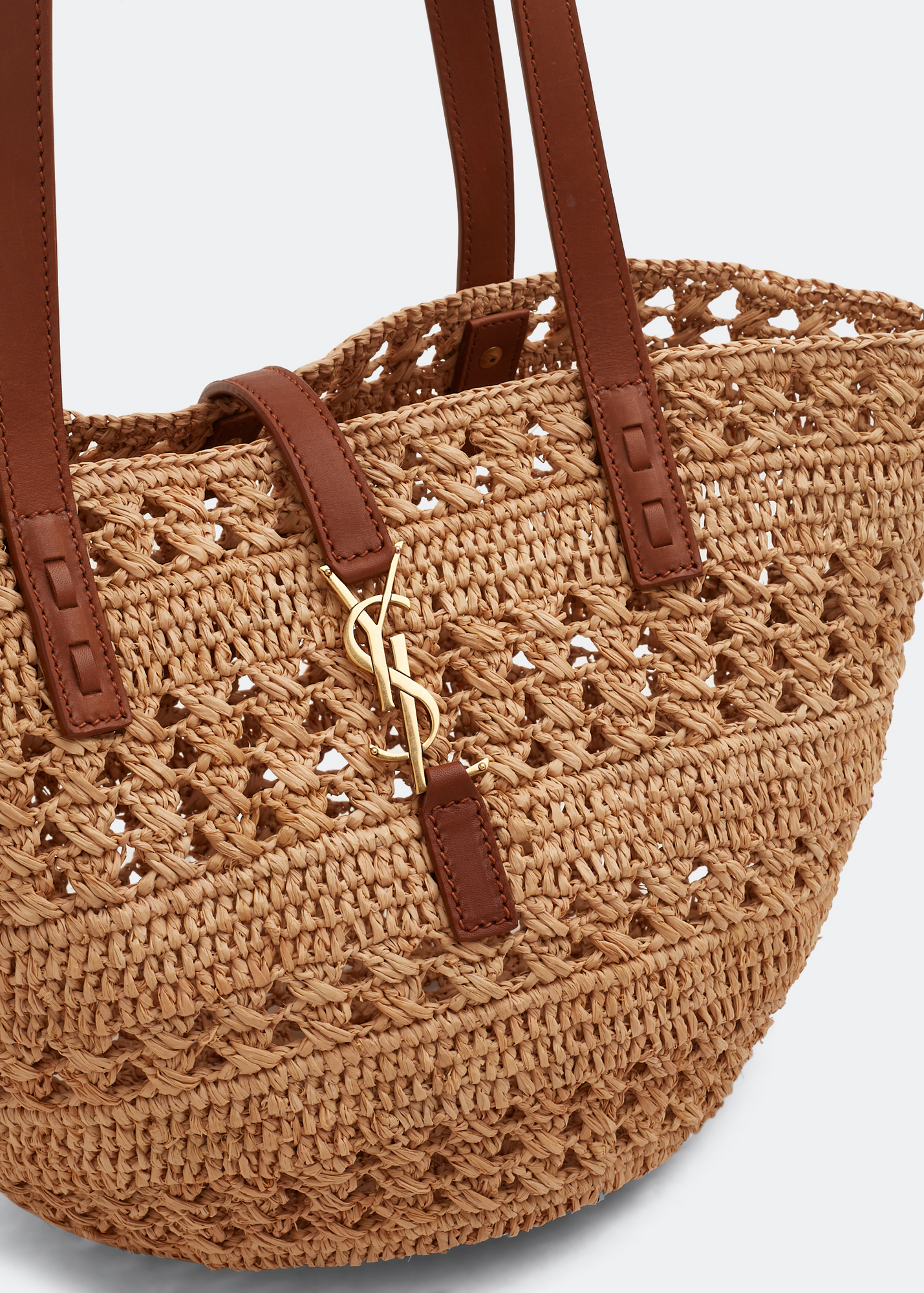 

Panier small tote bag, Brown