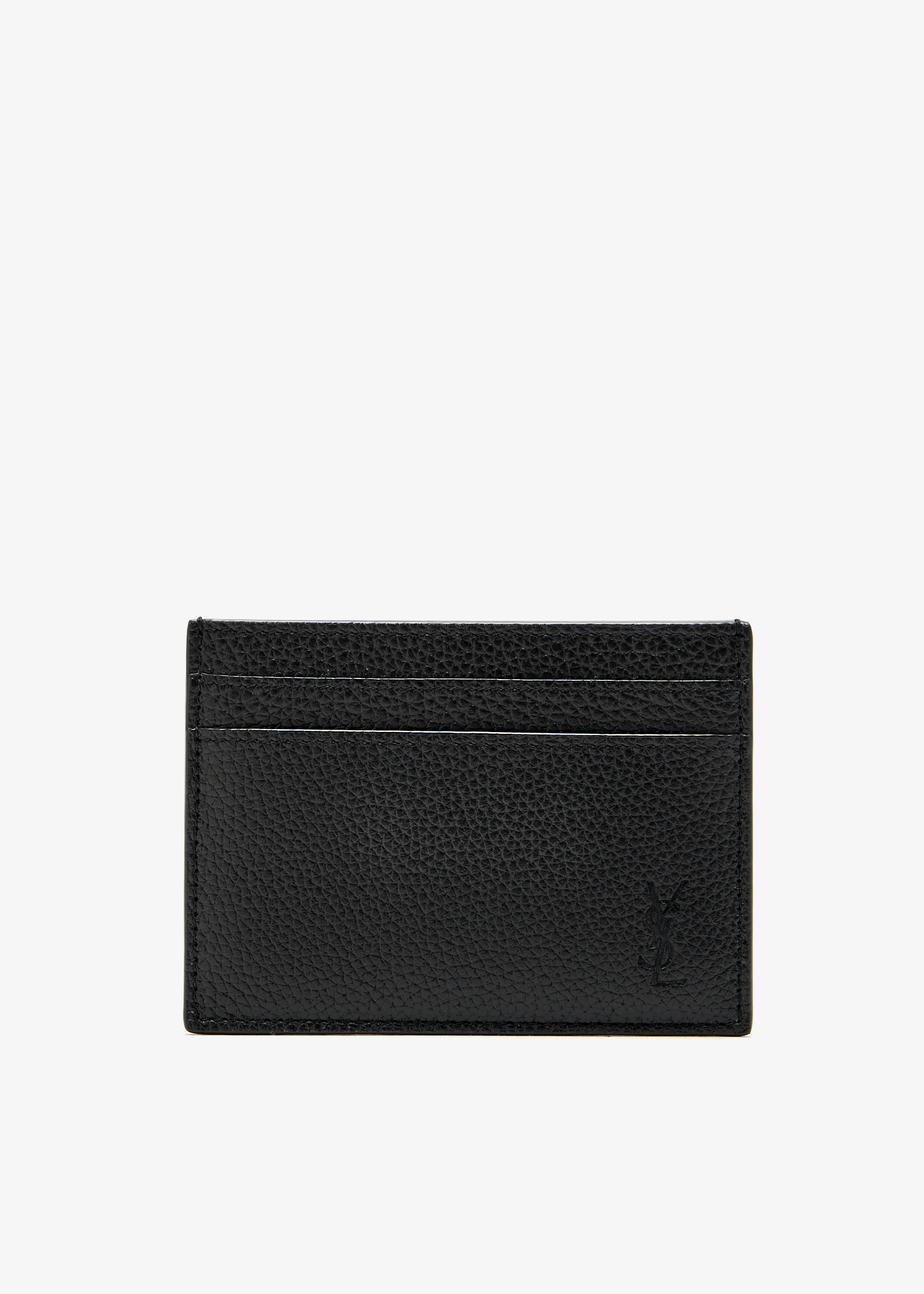 

East/West Cassandre shadow wallet, Black