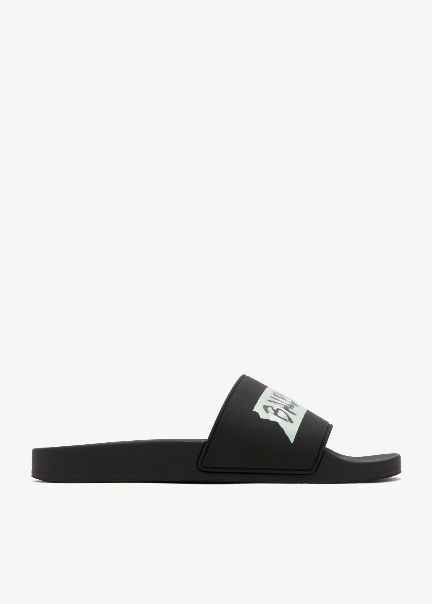 

Pool slides, Black