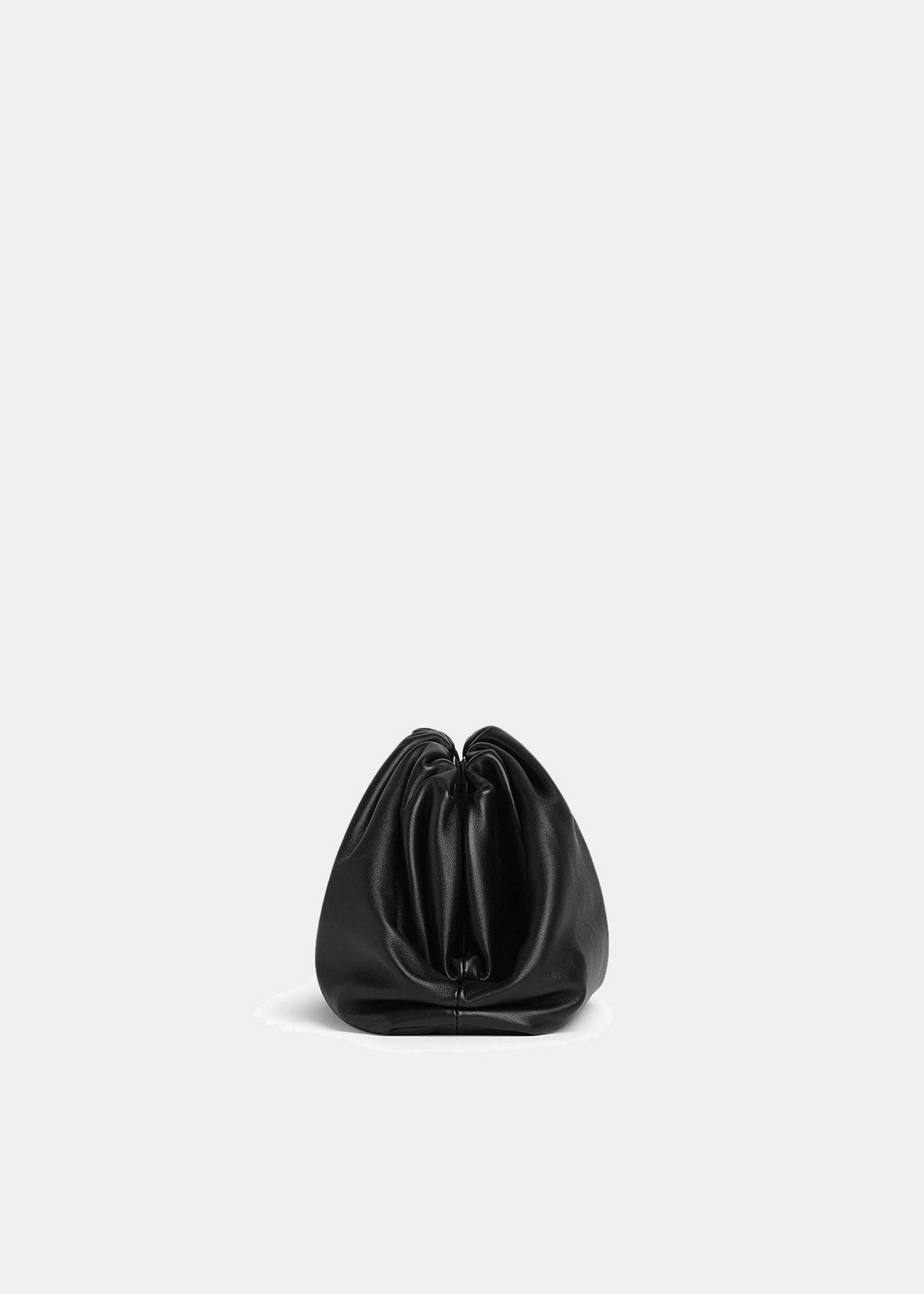 

Leather Pouch clutch, Black