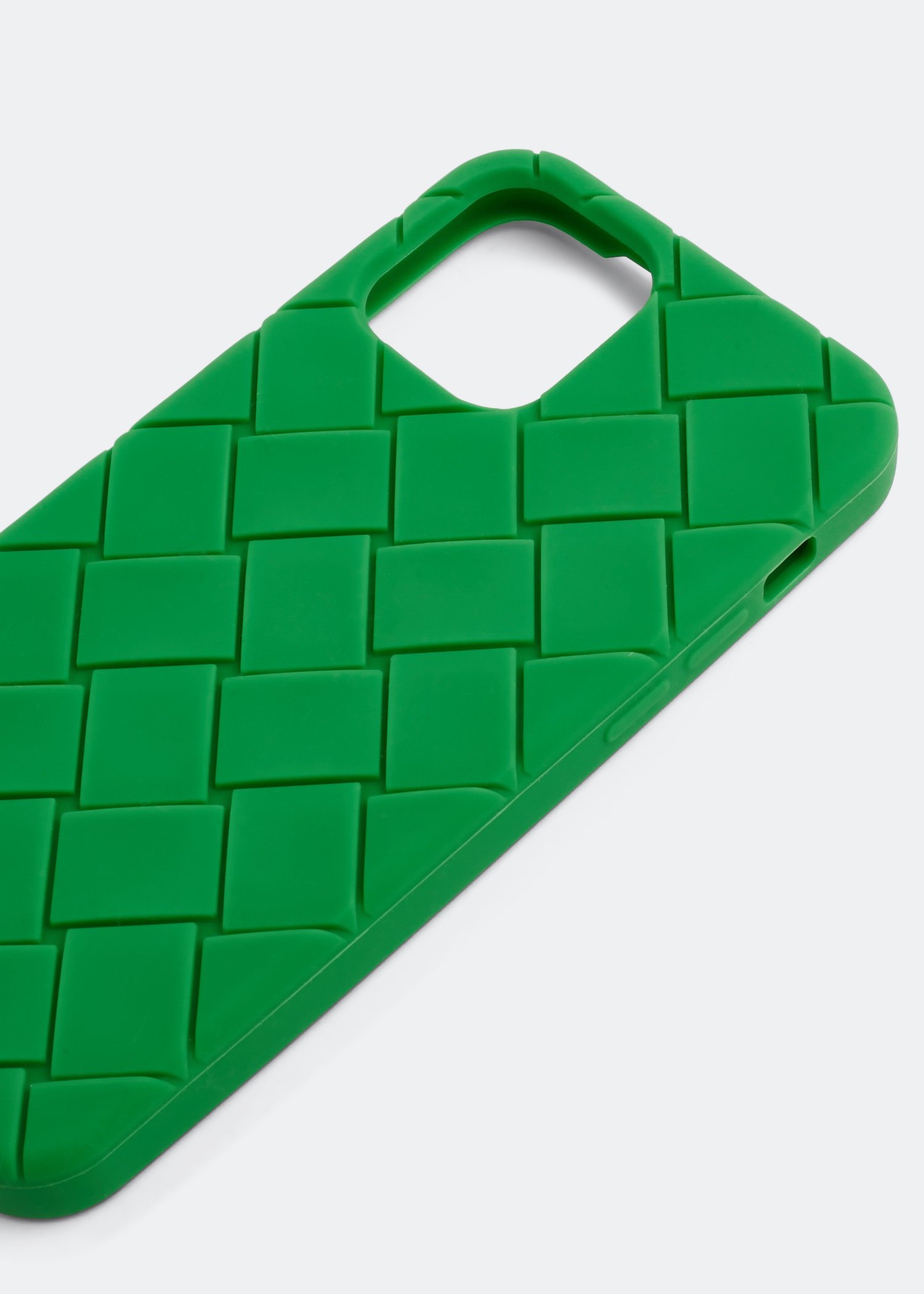 

Intrecciato iPhone 12 Pro case, Green