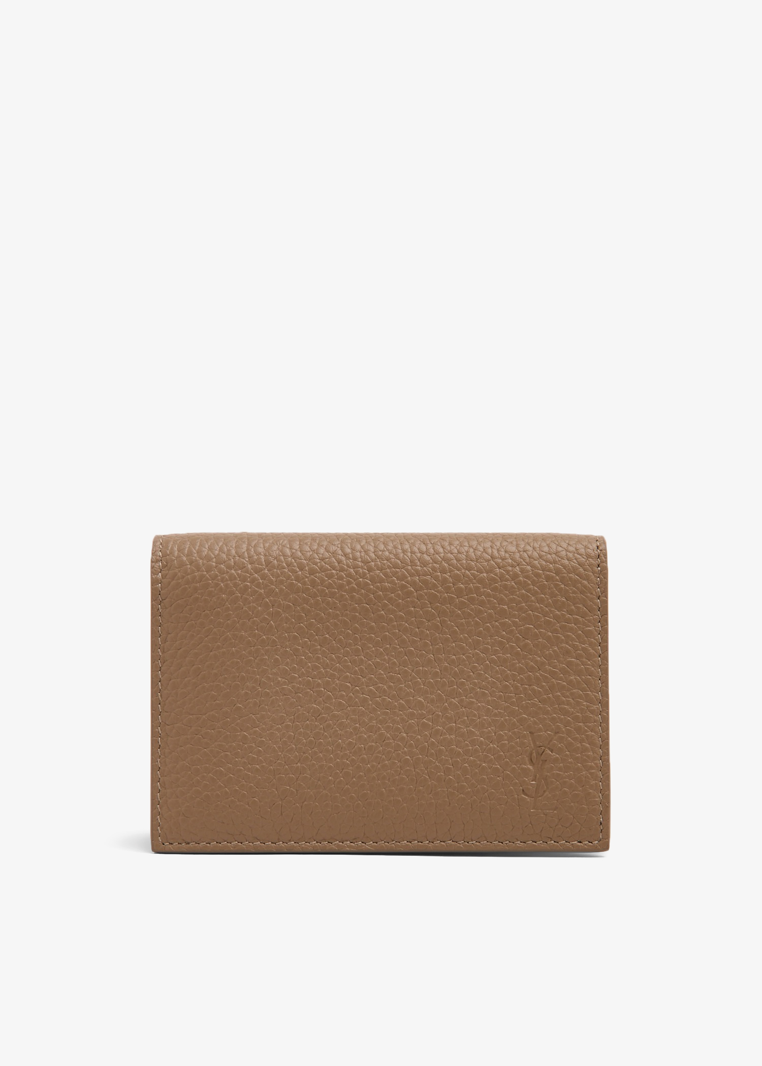 

Monogramme business card case, Brown
