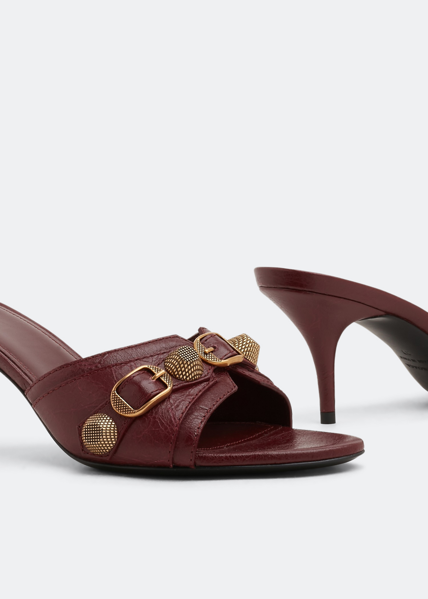 

Cagole sandals, Burgundy