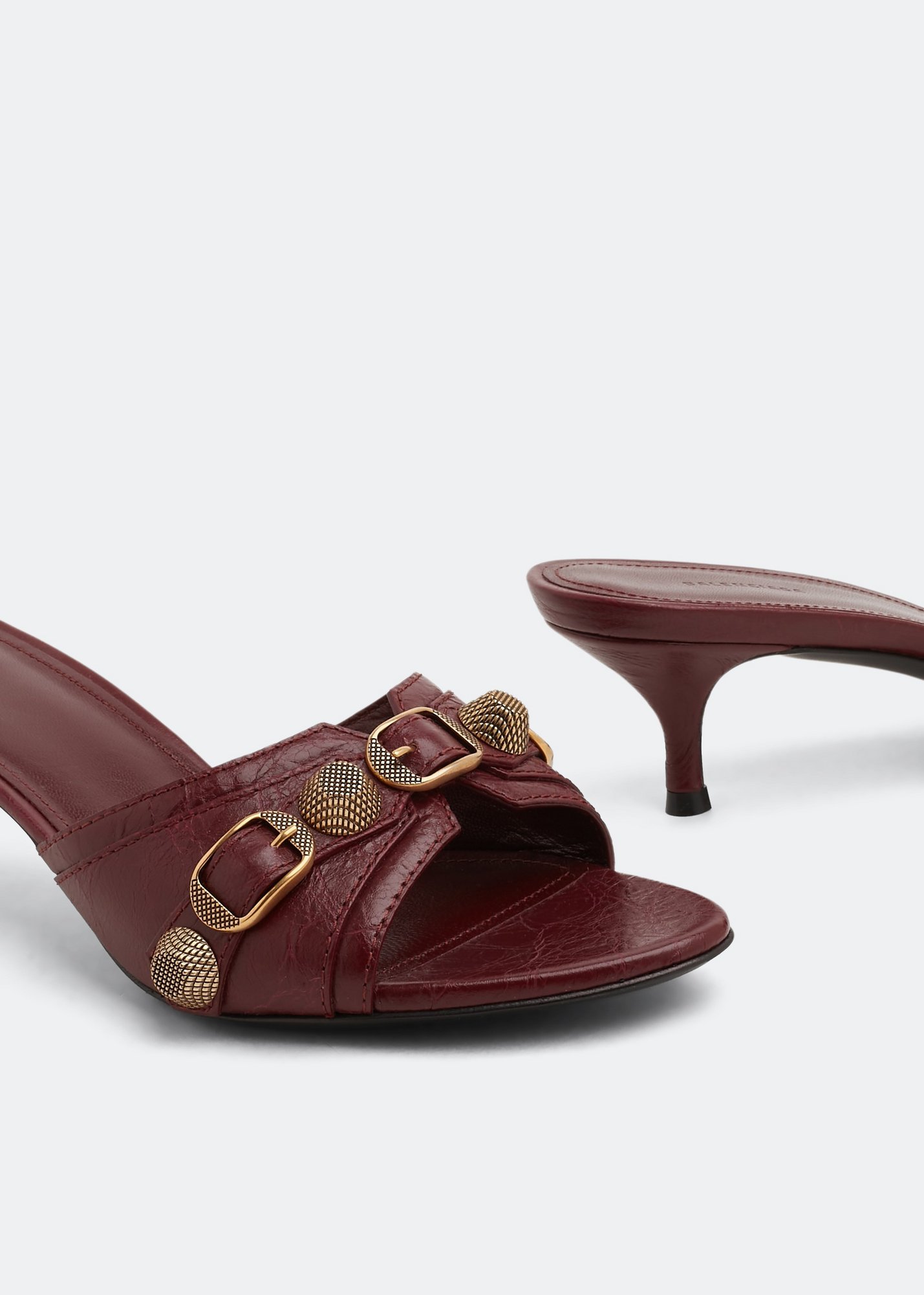 

Cagole sandals, Burgundy