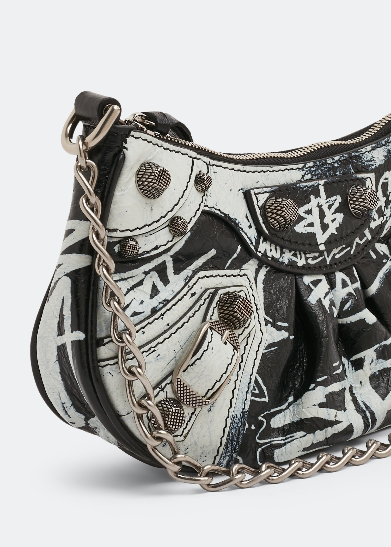 

Le Cagole mini chain bag, Prints