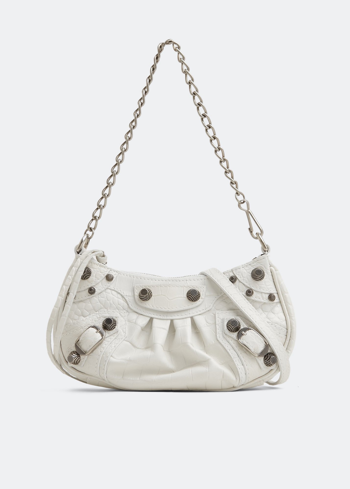 

Le Cagole mini chain bag, White