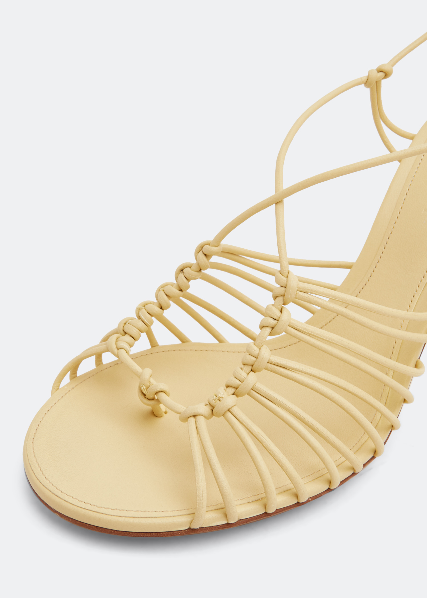 

Dot sandals, Yellow