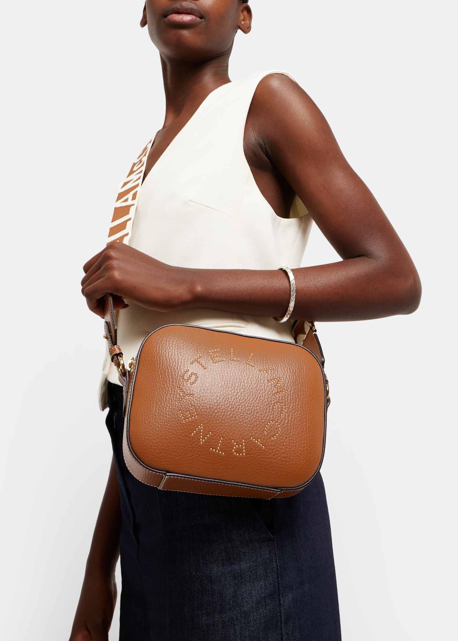 

Small Stella camera bag, Brown