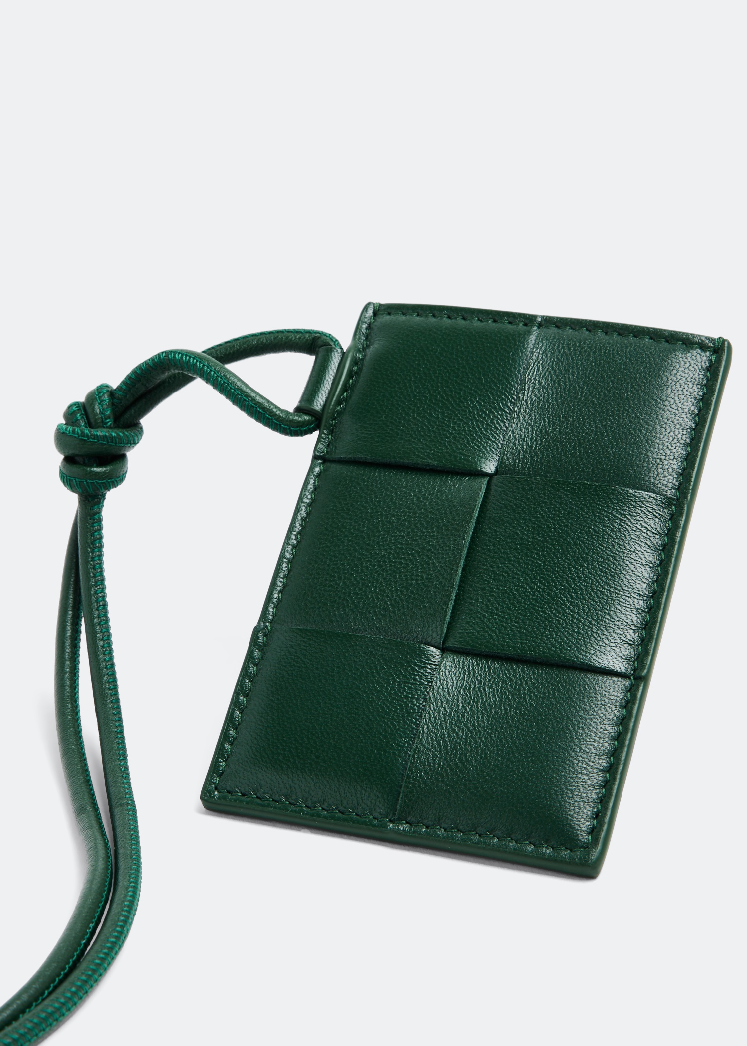 

Cassette card case on strap, Green
