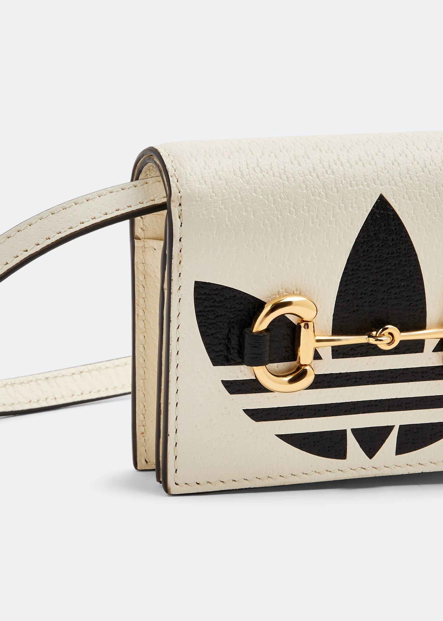 

x adidas Horsebit card case, White