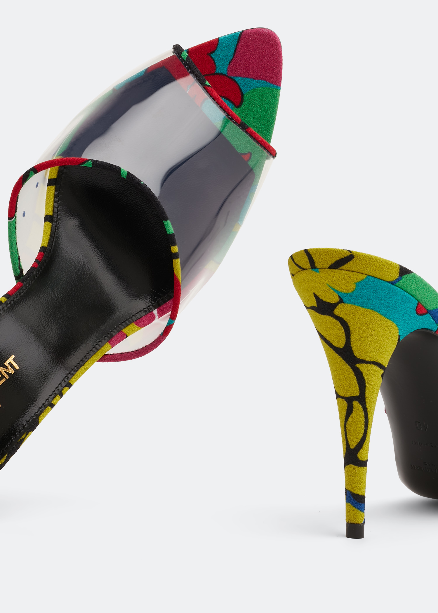 

Lolita mules, Multicolored