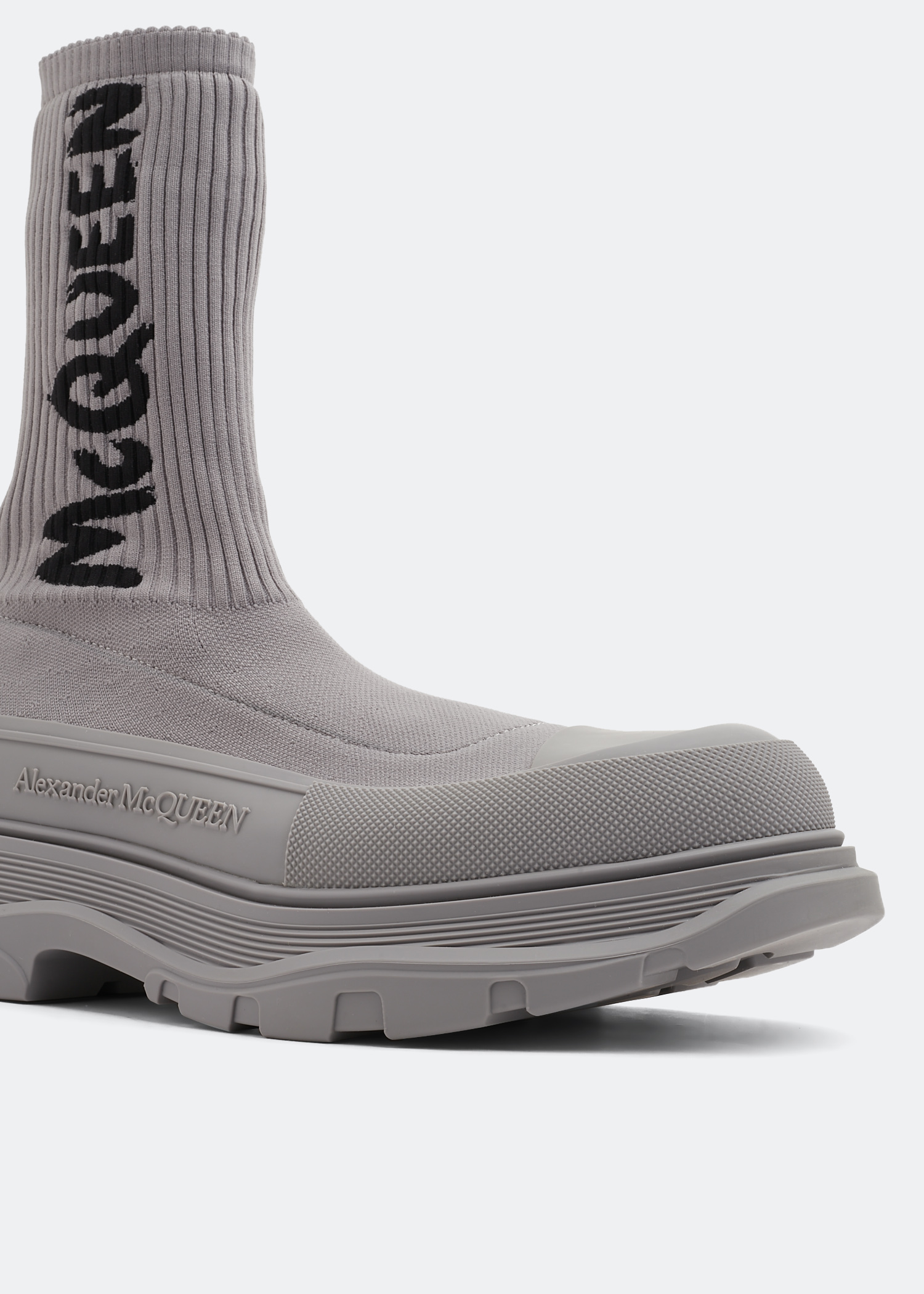 

Tread Slick knit boots, Grey