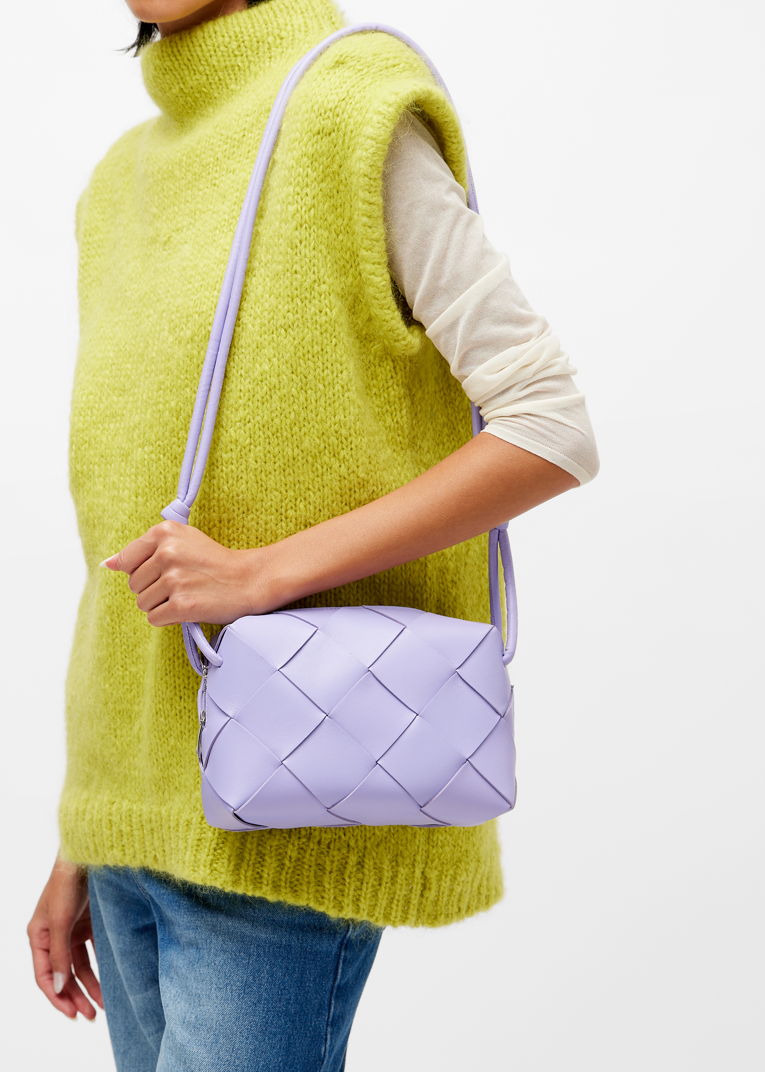 

Small Cassette camera bag, Purple