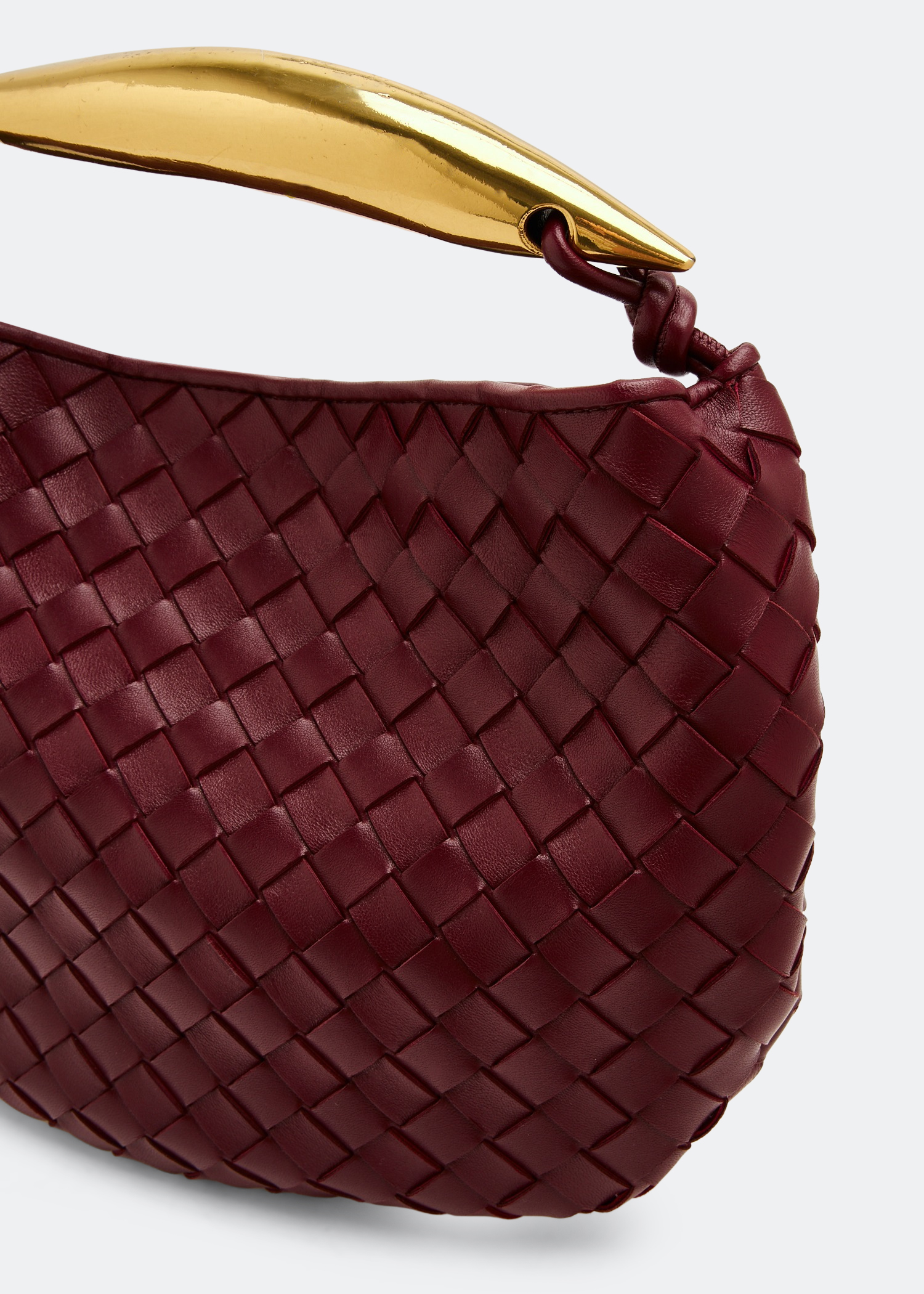 

Sardine top handle bag, Burgundy