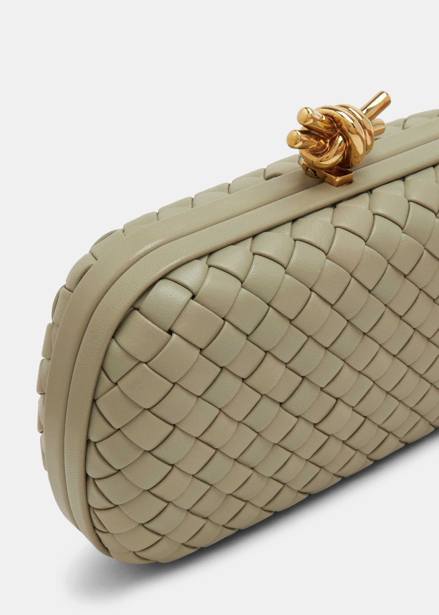 

Knot Minaudiere clutch, Green
