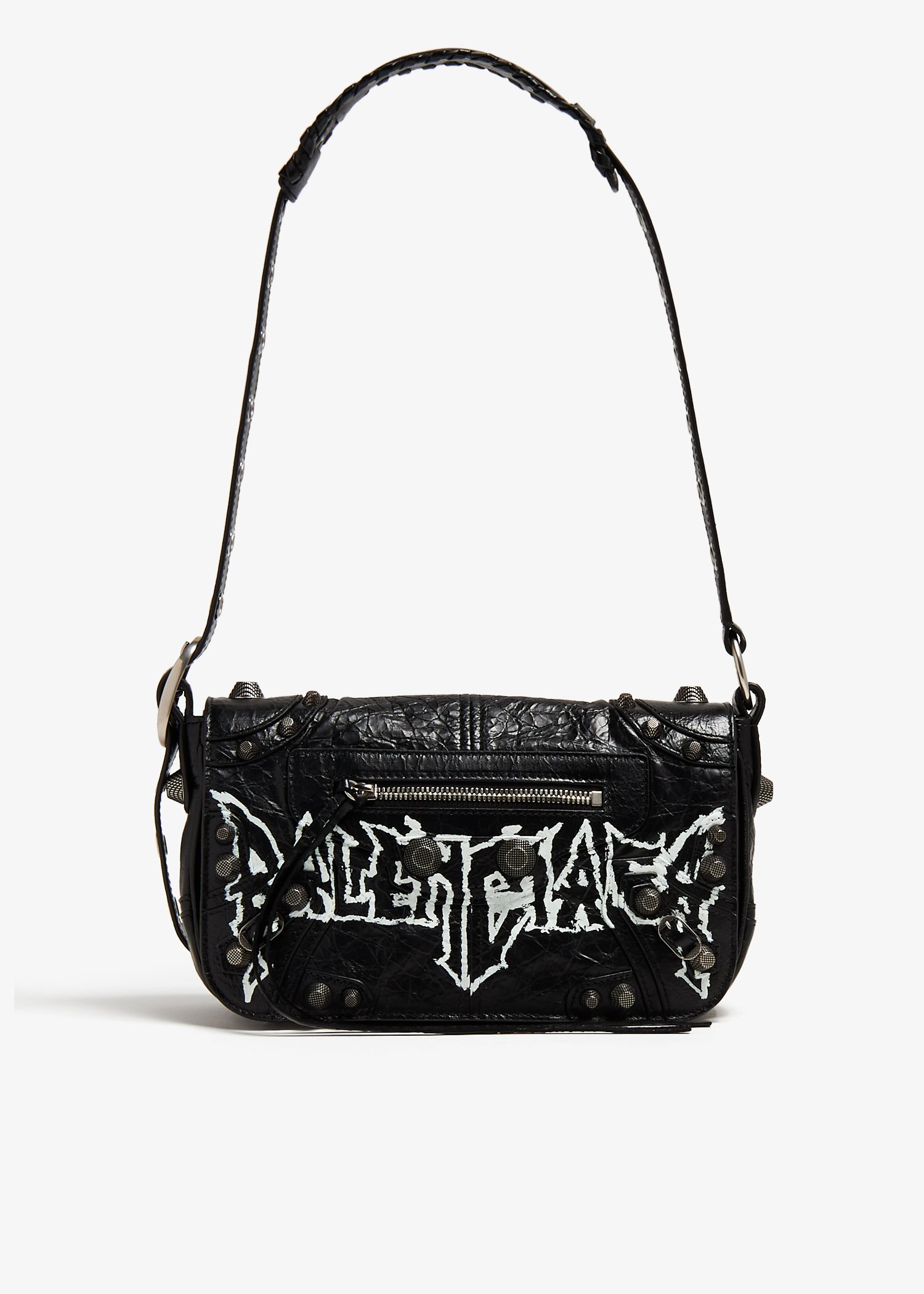 

Le Cagole XS flap bag, Black