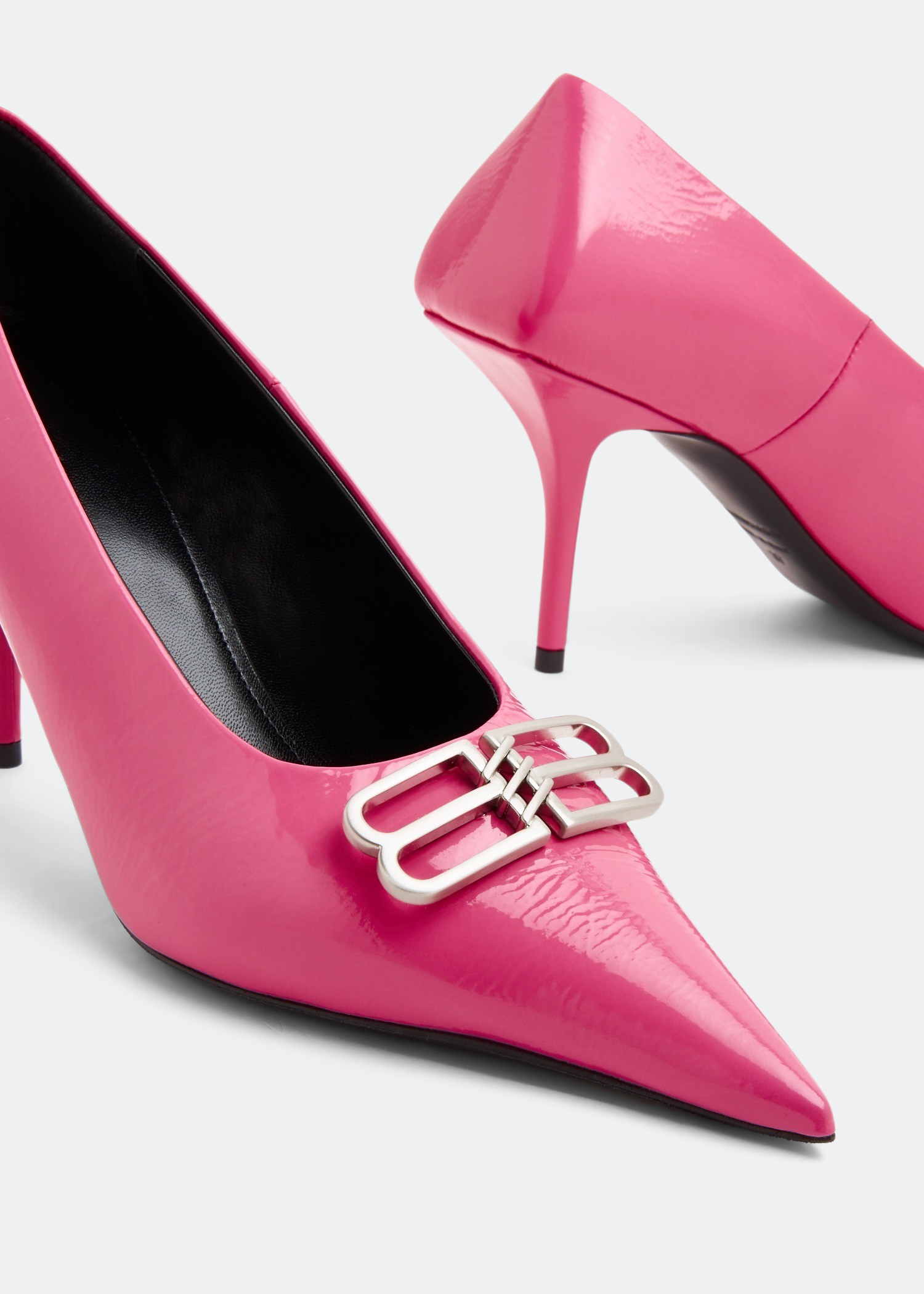 

Square Knife pumps, Pink