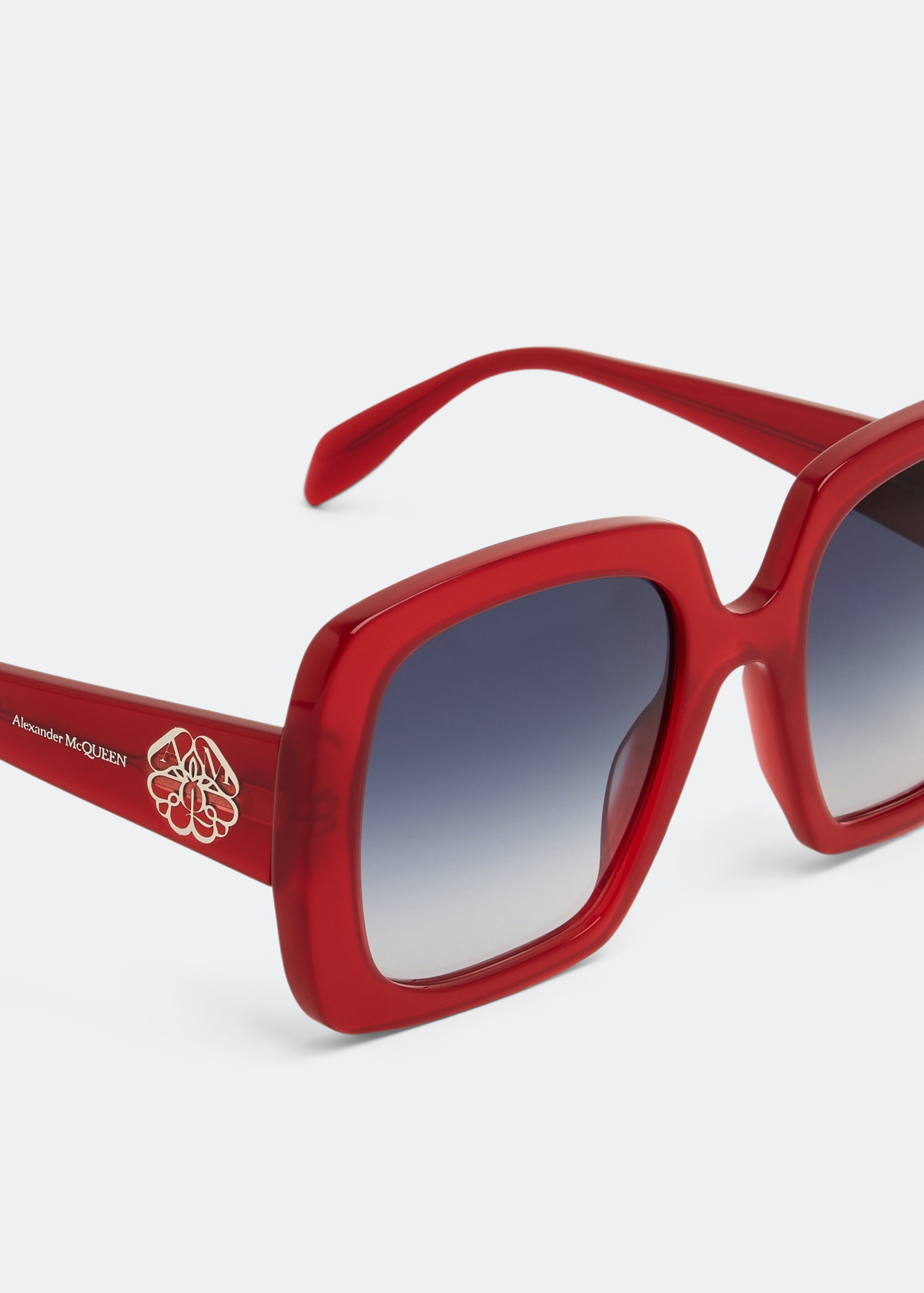 

Seal Logo sunglasses, Red