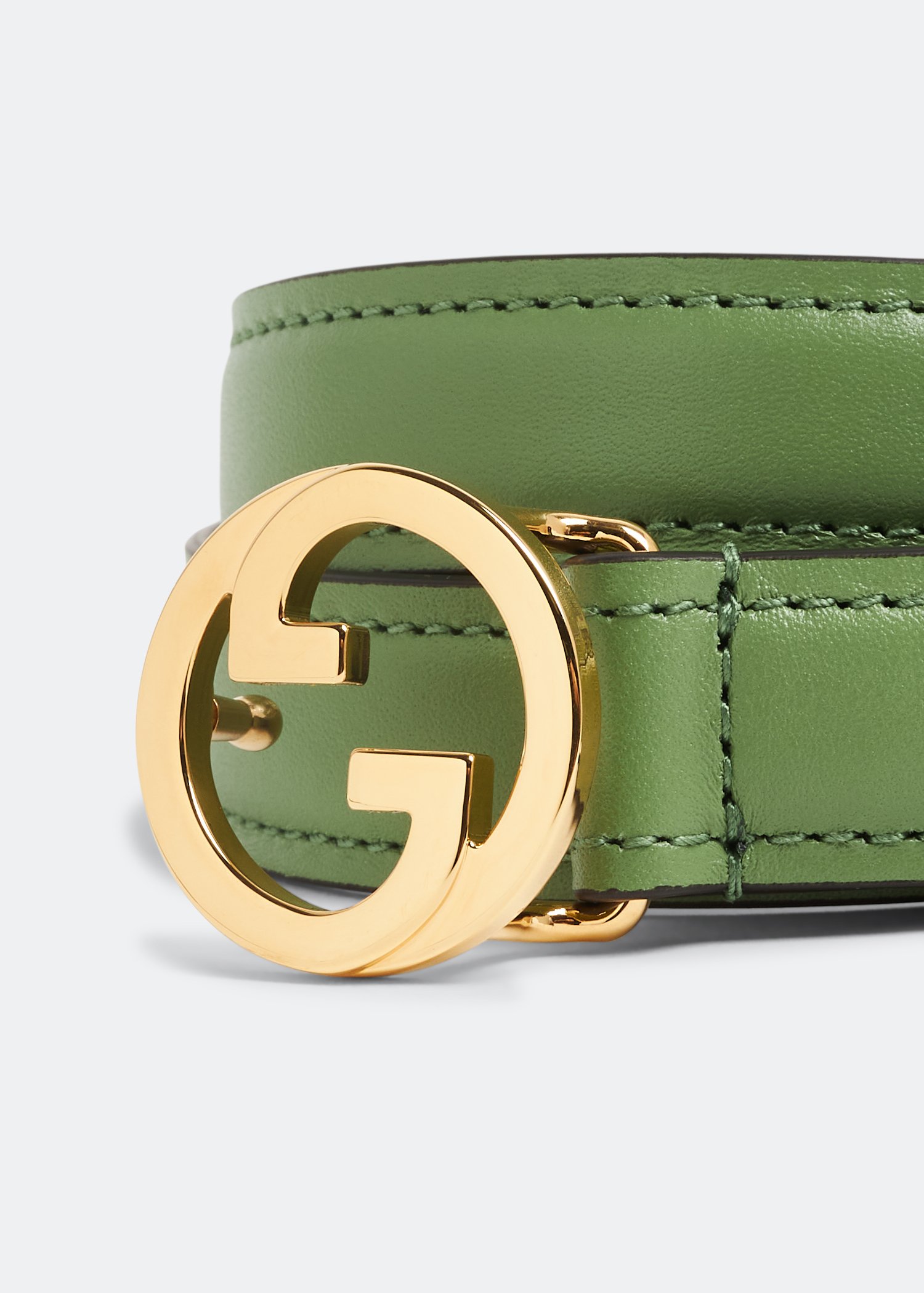 

Blondie thin belt, Green