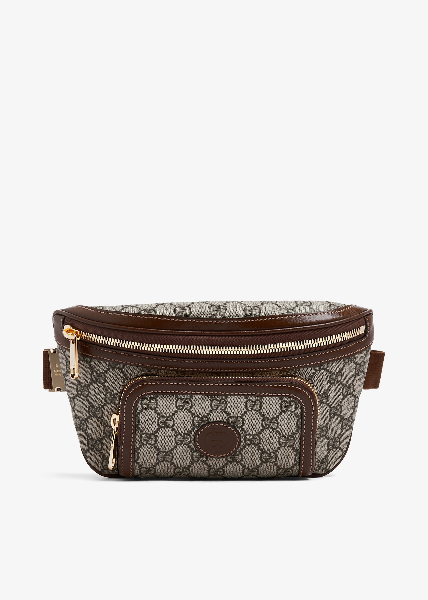 

GG large belt bag, Brown