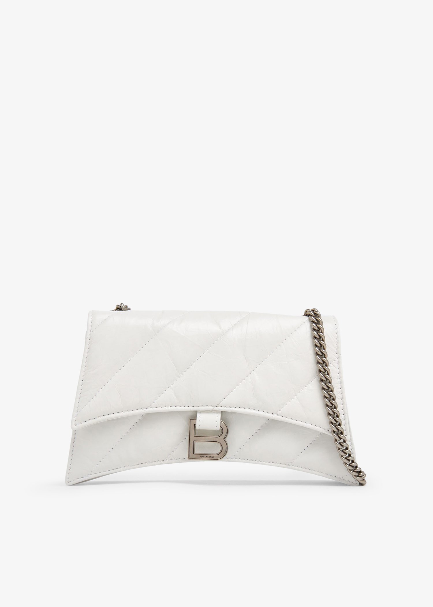 

Crush XS chain bag, White