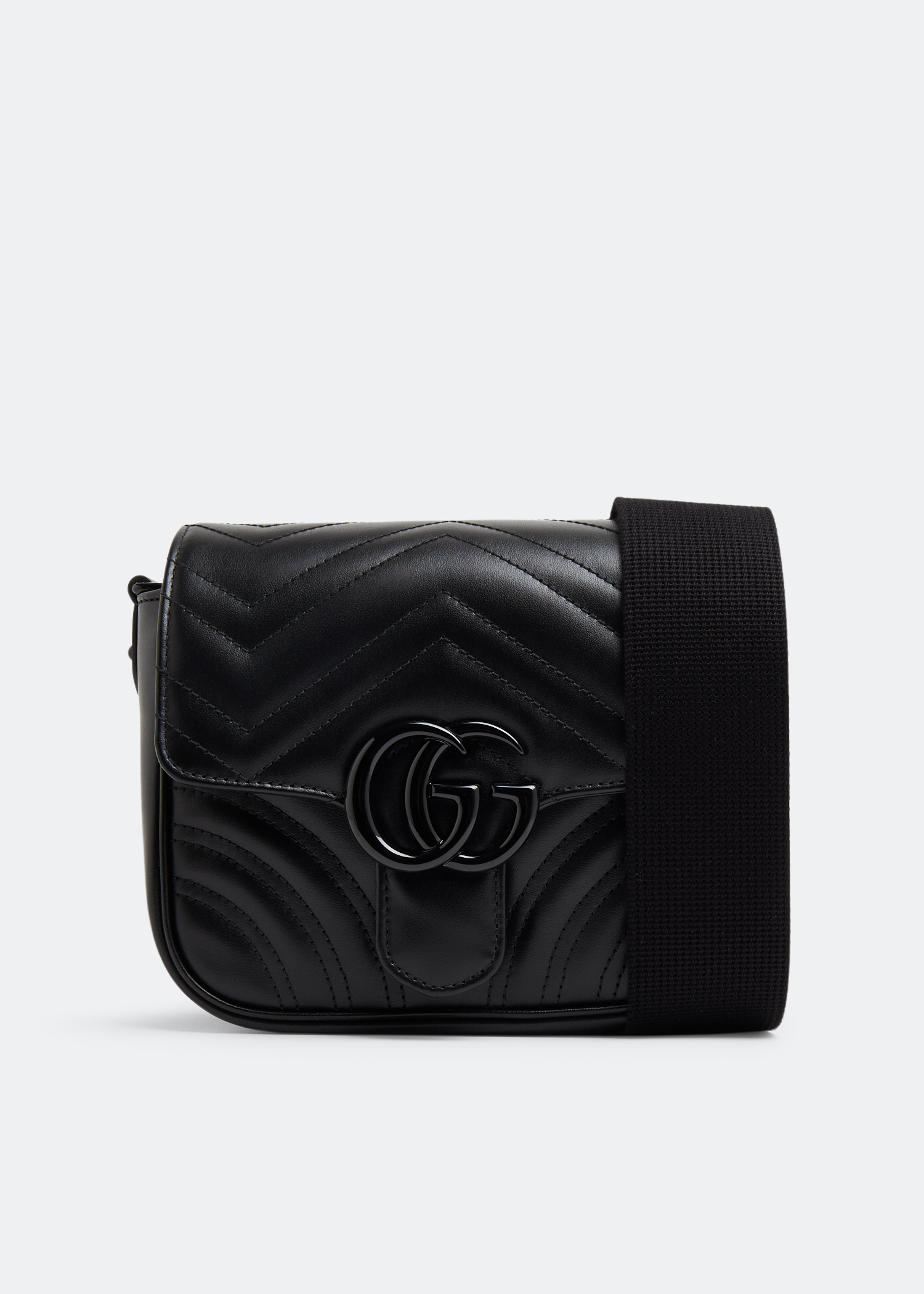 

GG Marmont mini shoulder bag, Black