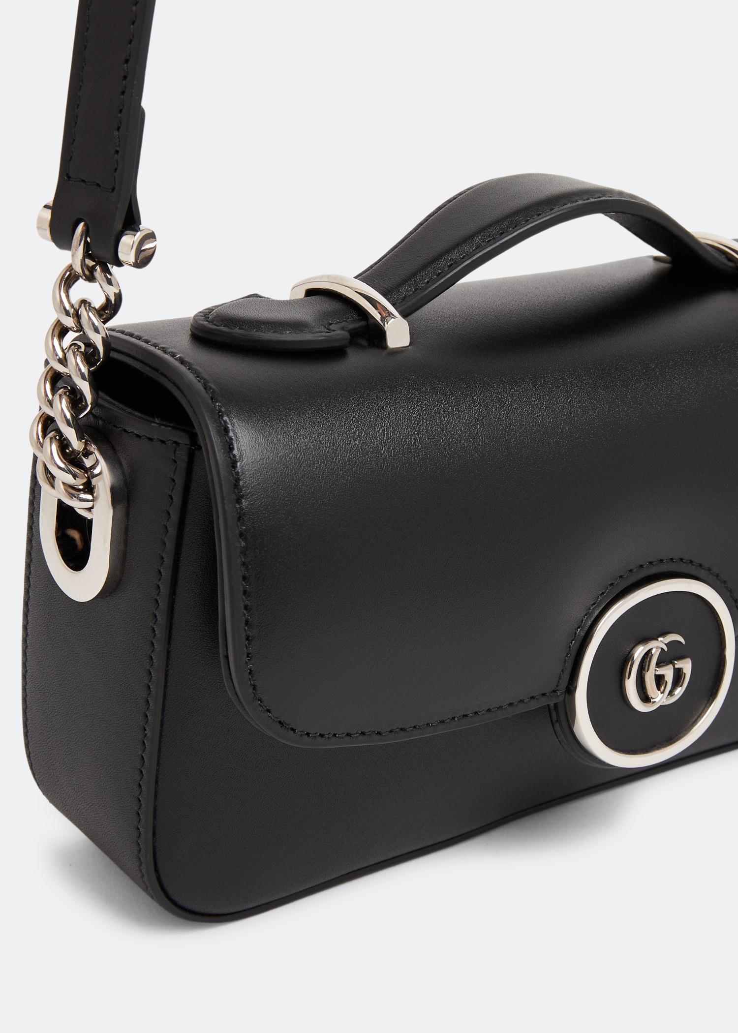 

Petite GG mini shoulder bag, Black