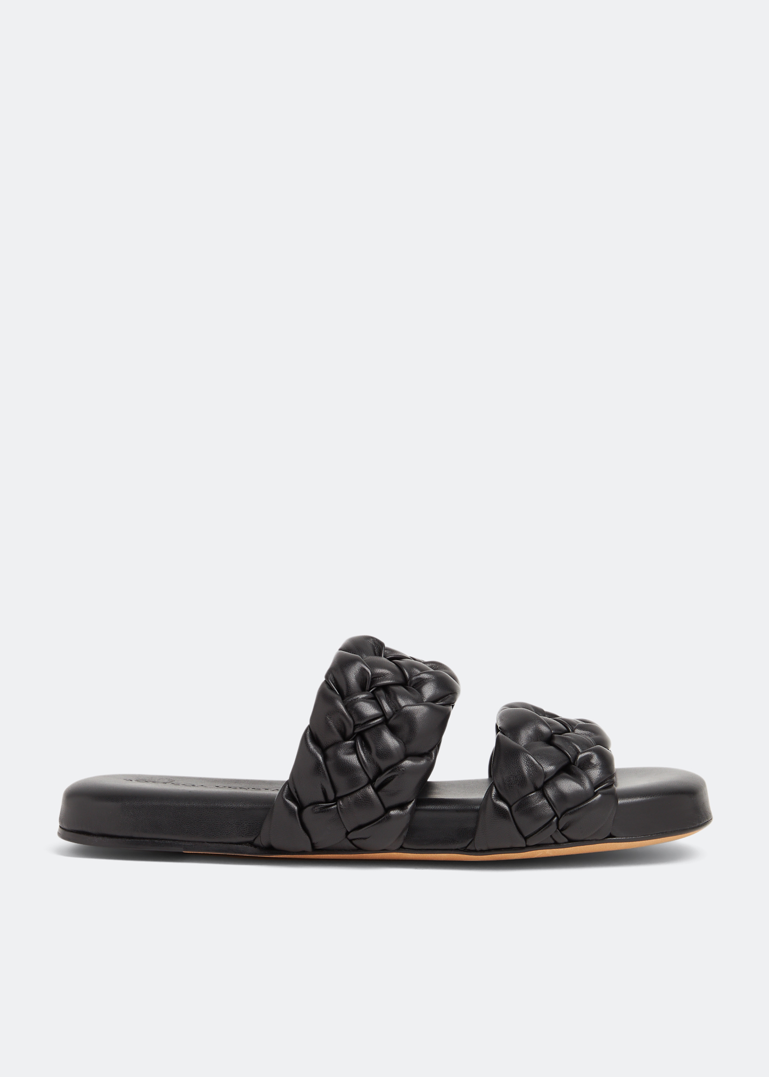 

Foulard sandals, Black