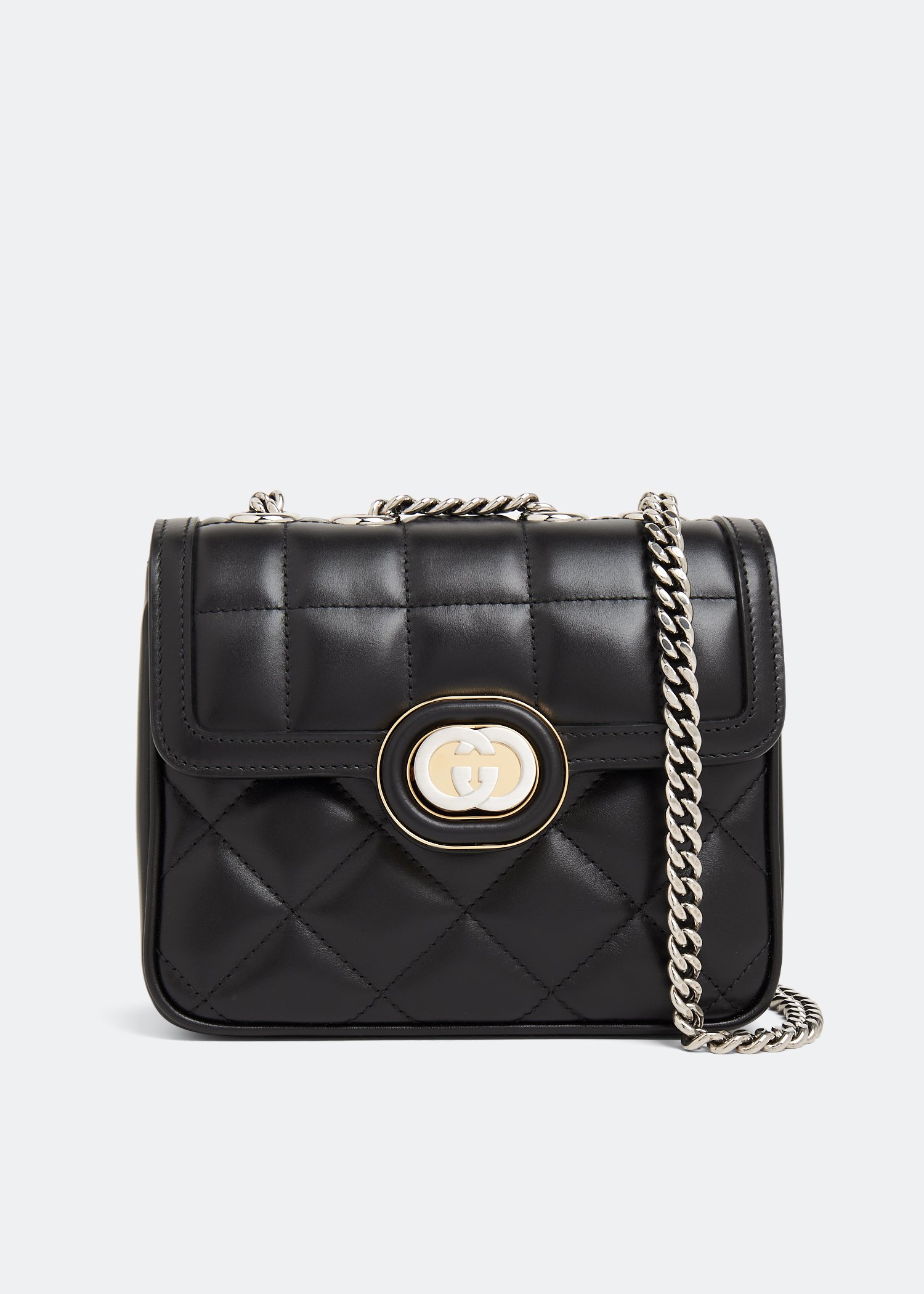 

Deco mini shoulder bag, Black