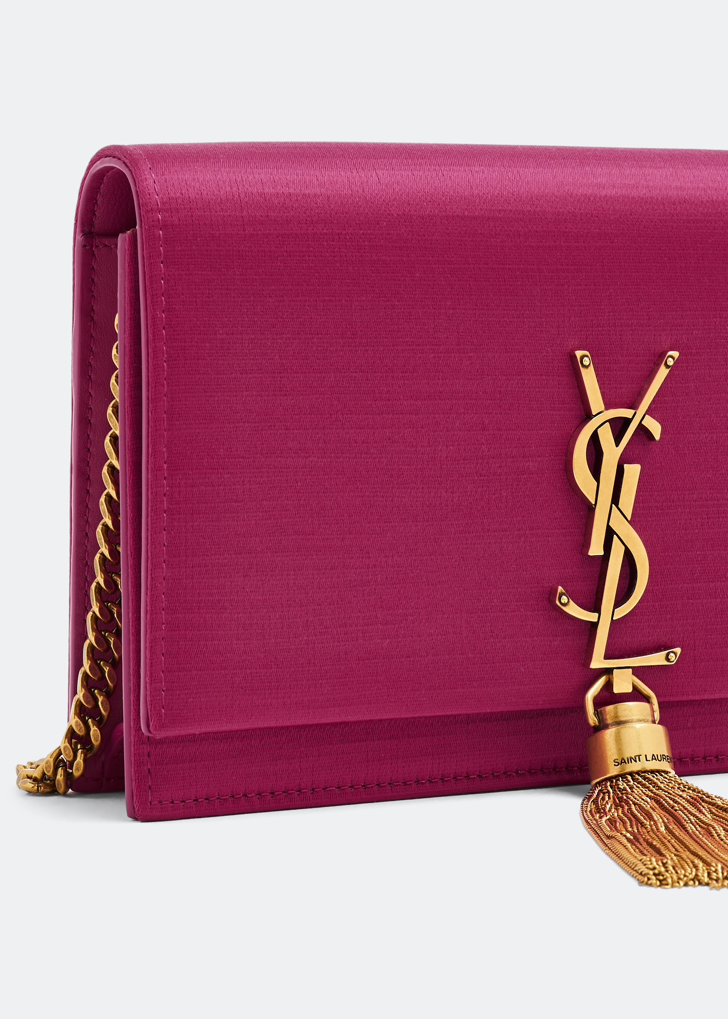 

Kate tassel chain wallet, Pink