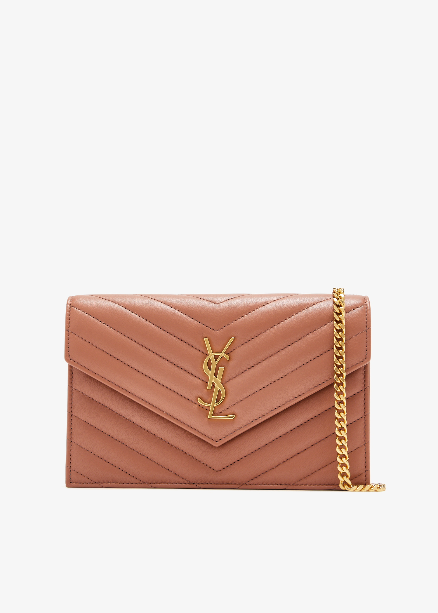 

Cassandre envelope chain wallet, Pink