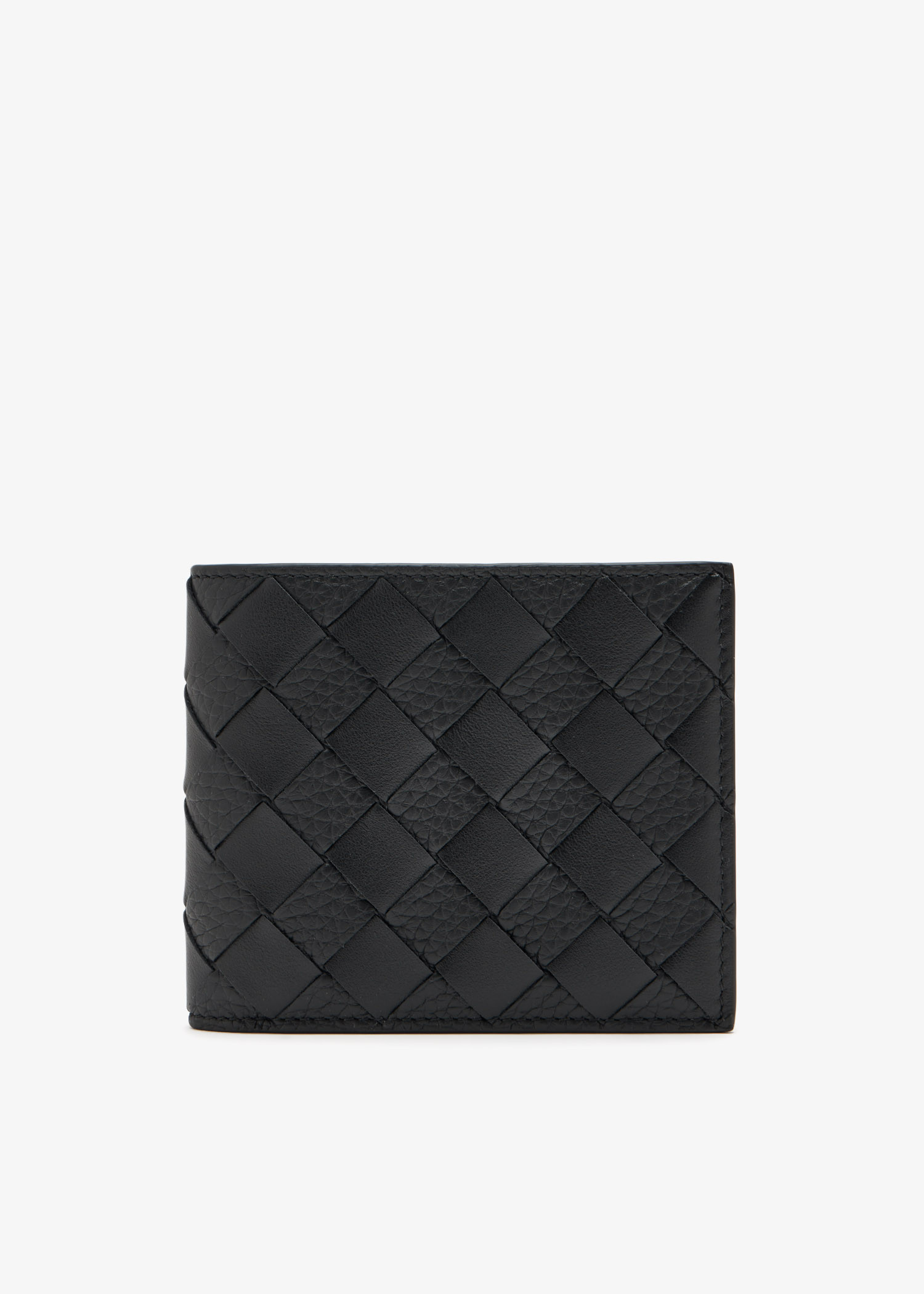 

Intrecciato bi-fold wallet, Black