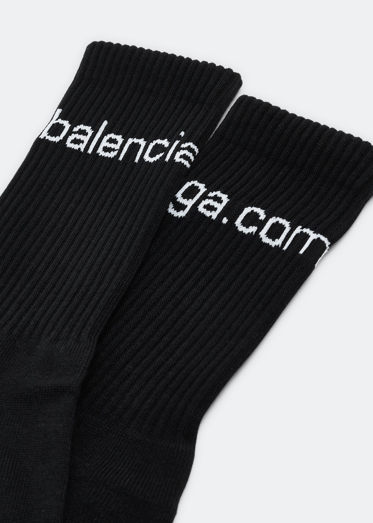 

Balenciaga.com socks, Black