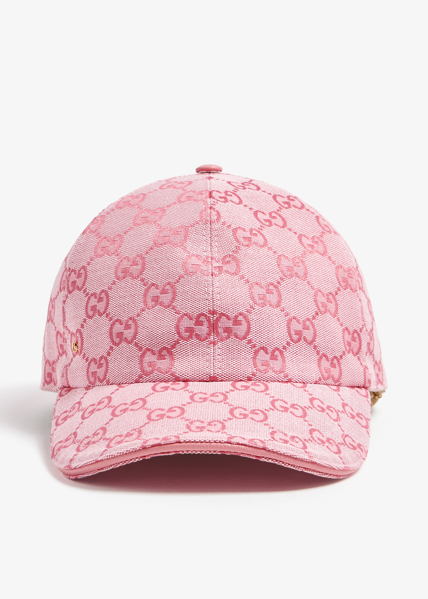 

GG canvas baseball hat, Pink