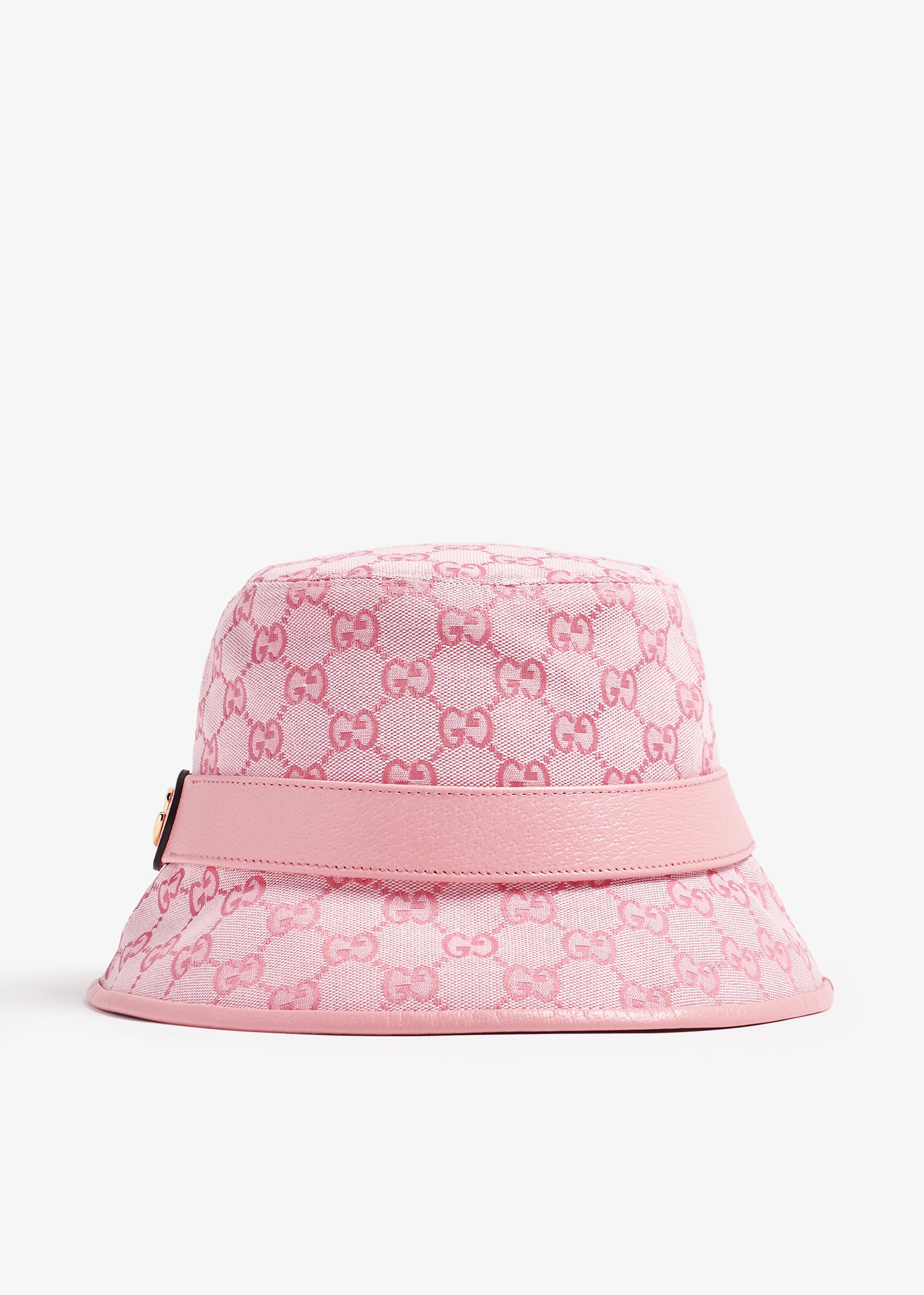 

GG Canvas bucket hat, Pink