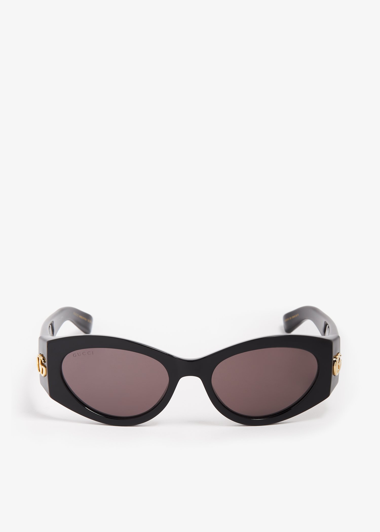 

Cat-eye frame sunglasses, Black