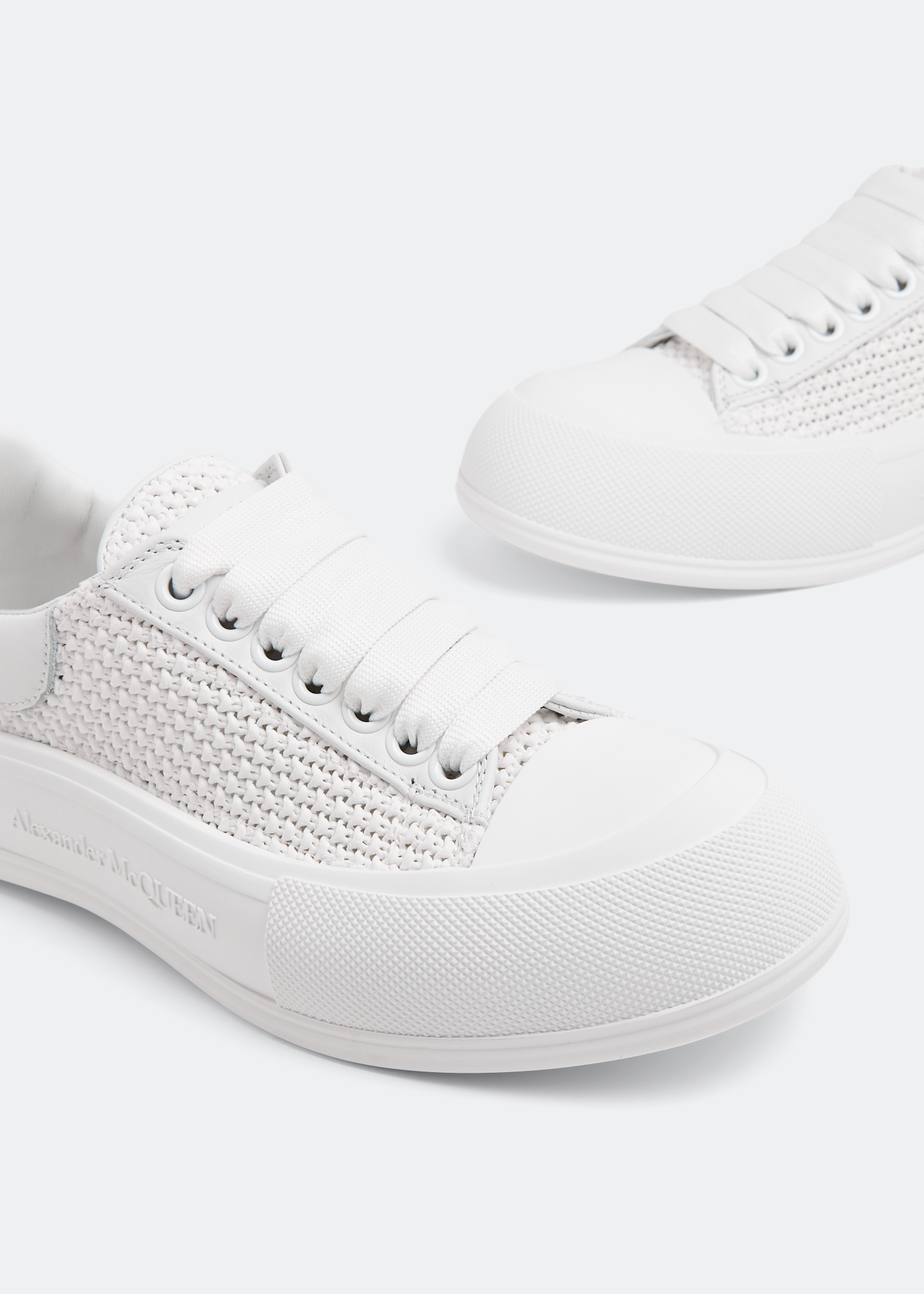 

Deck Plimsoll sneakers, White