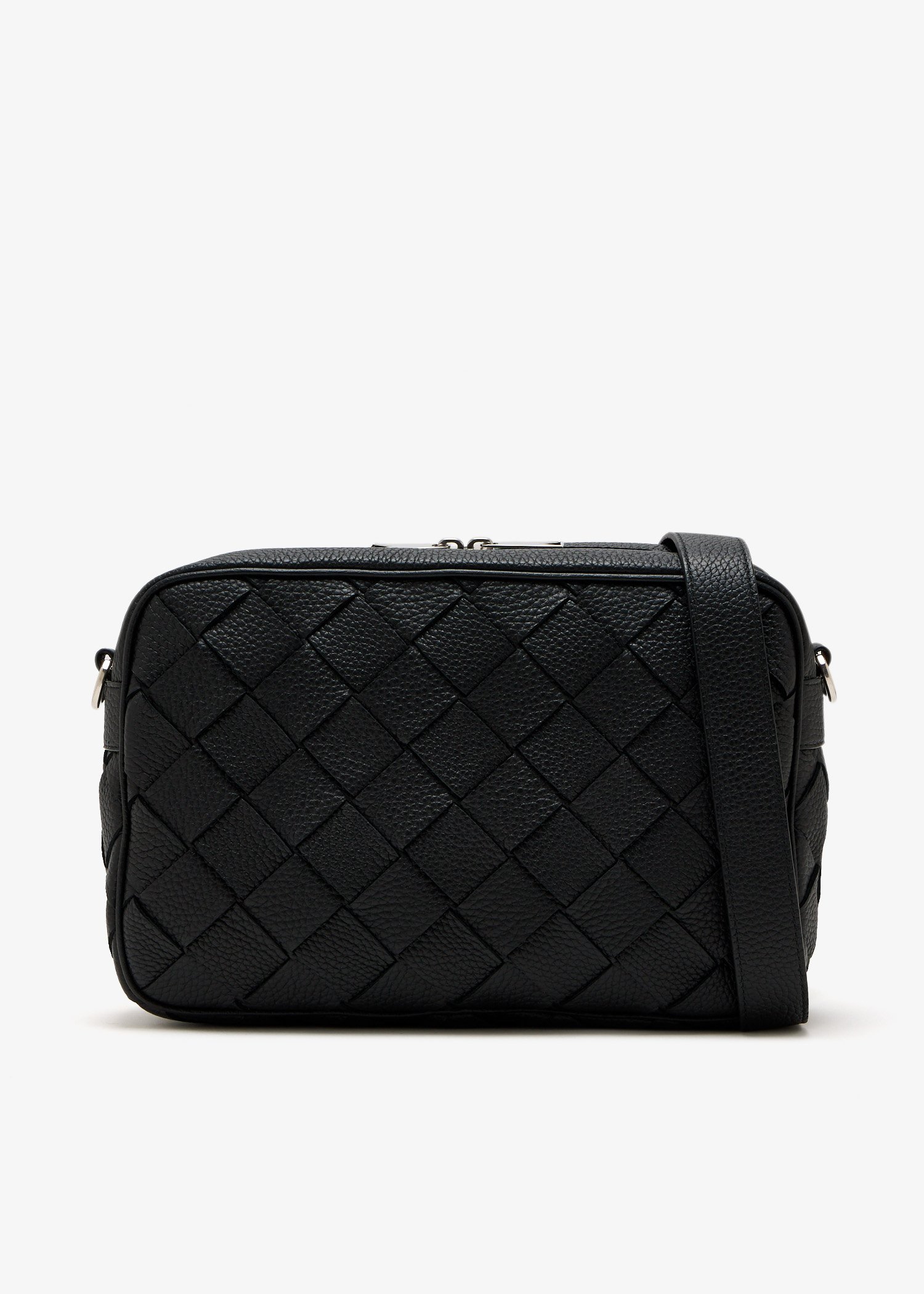 

Intrecciato camera bag, Black