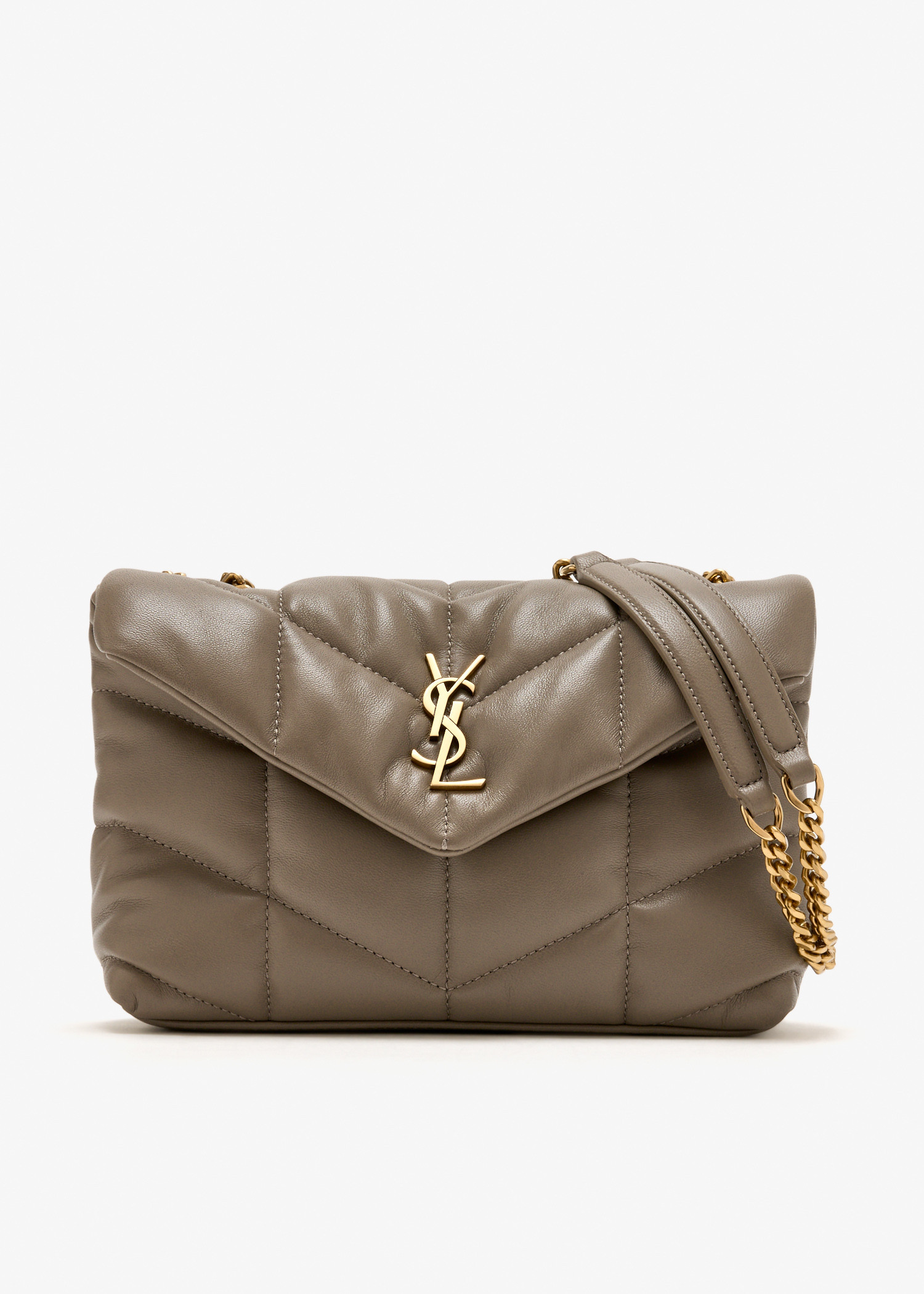 

Puffer Toy bag, Taupe