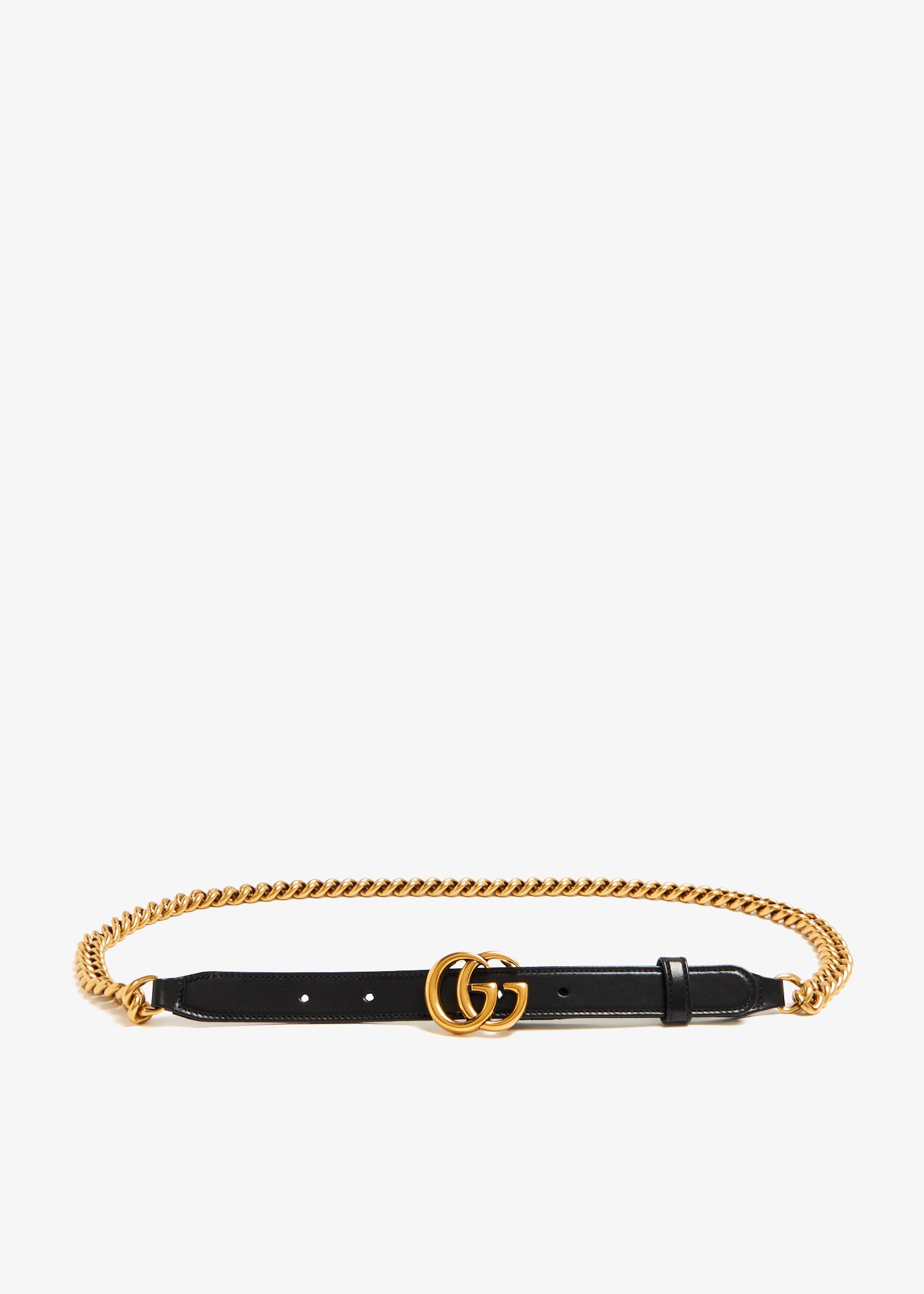 

GG Marmont chain belt, Black