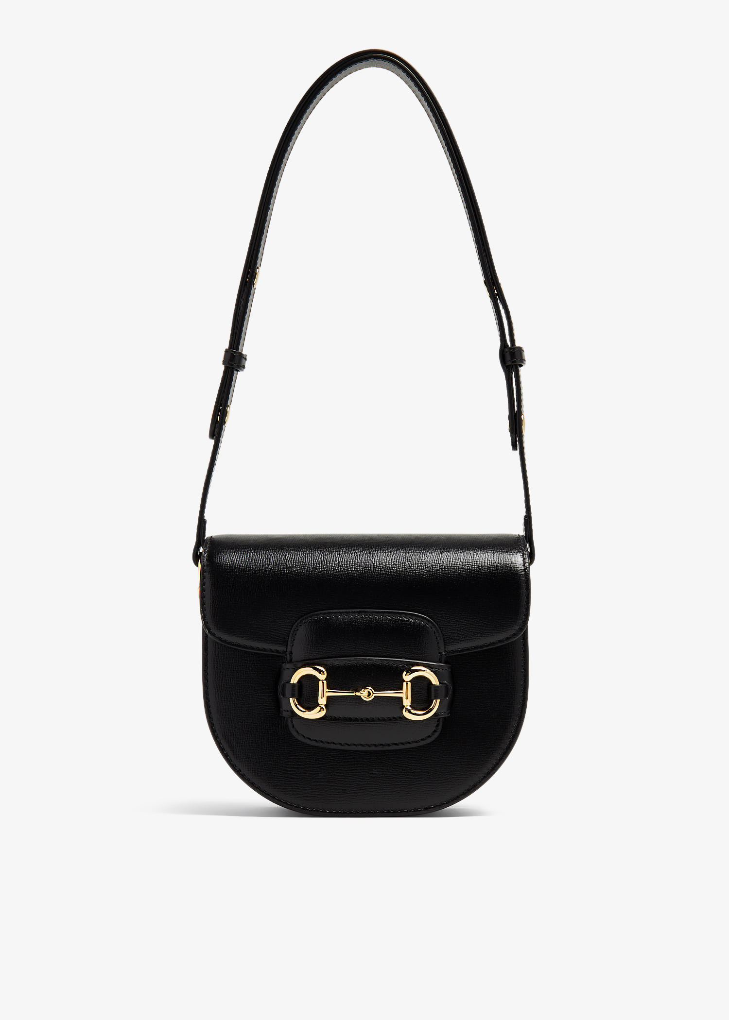 

Horsebit 1955 mini rounded bag, Black