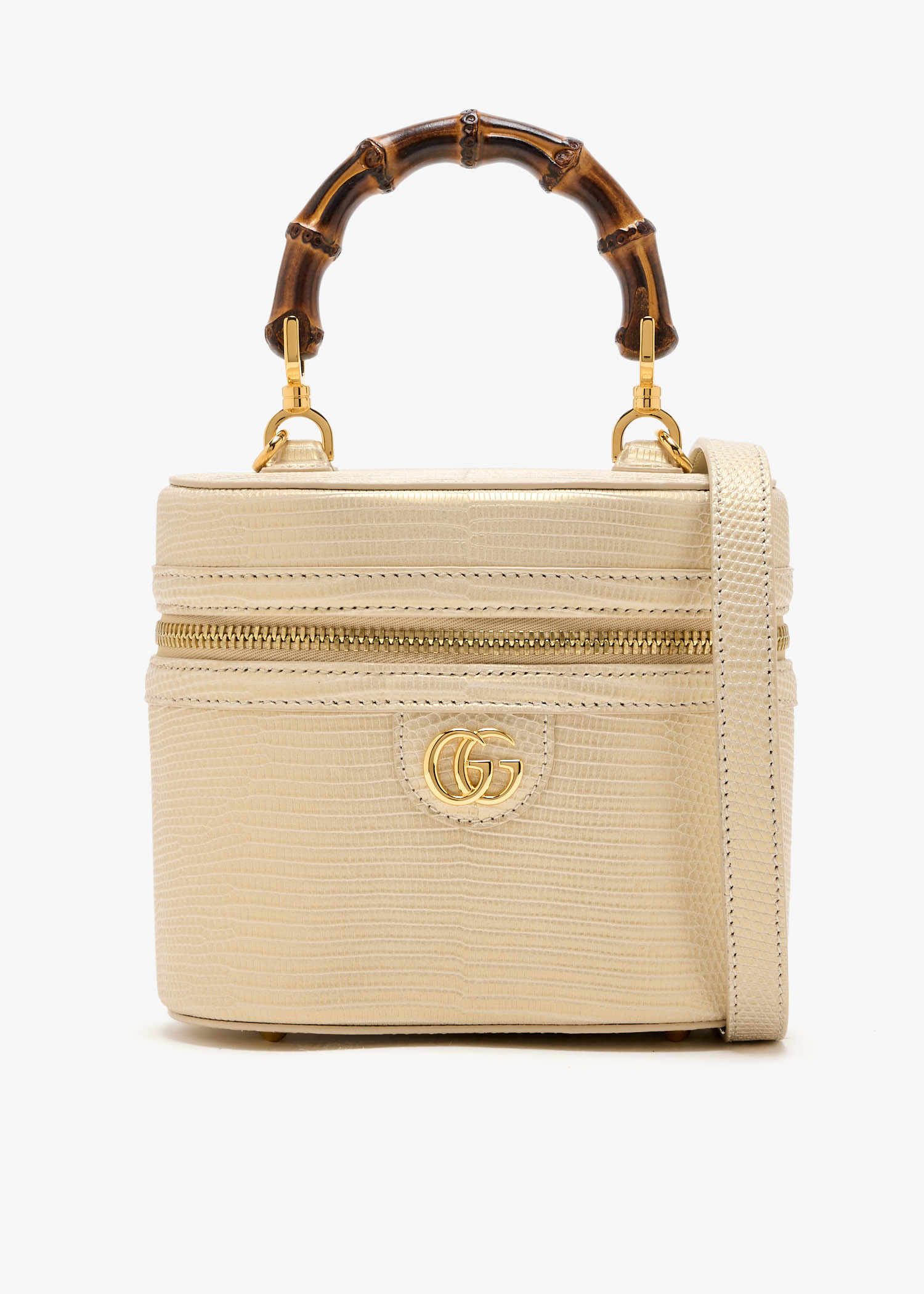 

Mini vanity bag, Beige