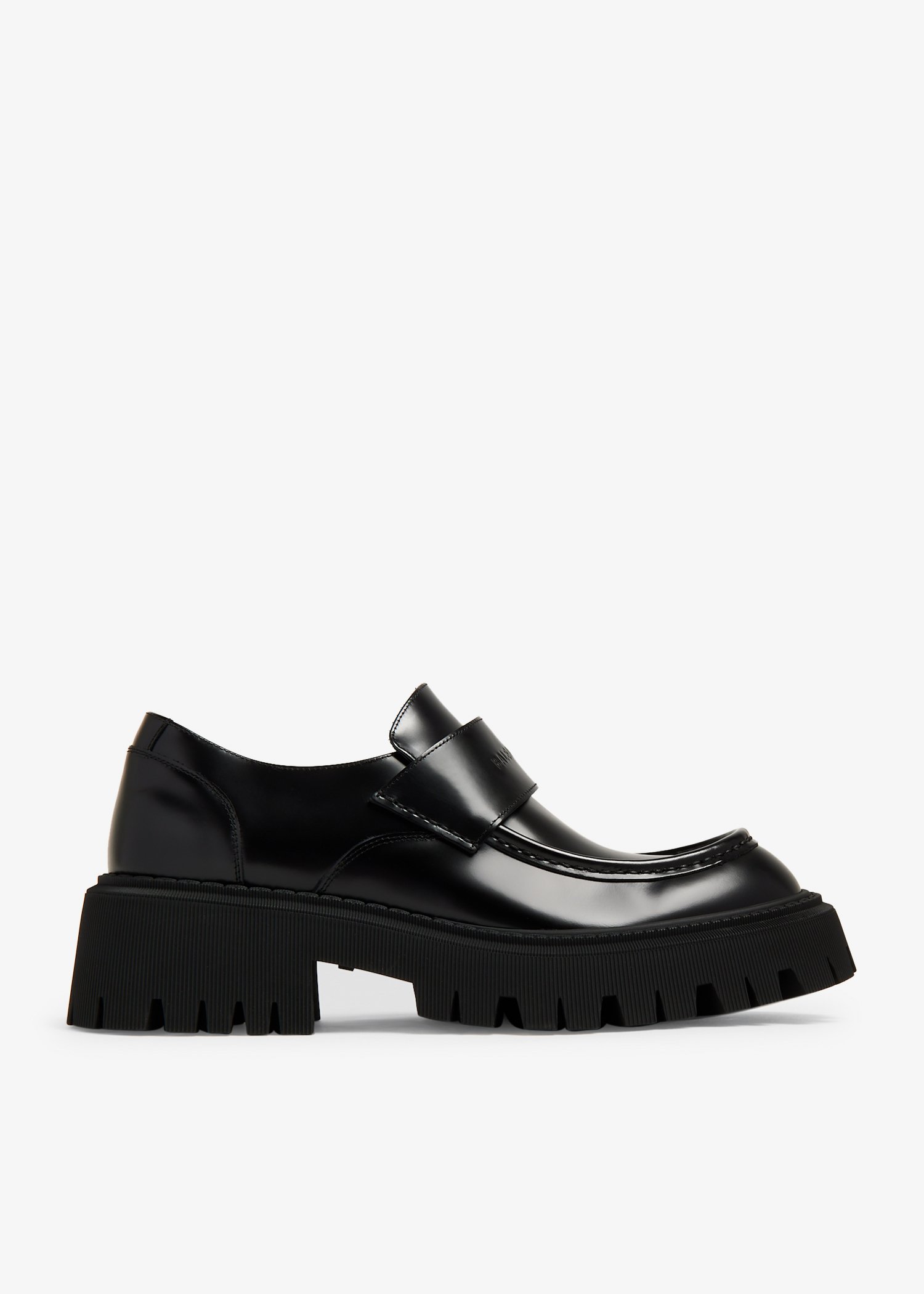 

Tractor loafers, Black