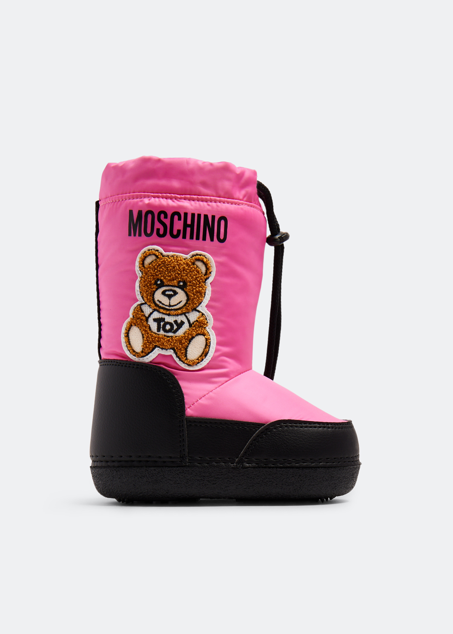 

Teddy patch snow boots, Pink
