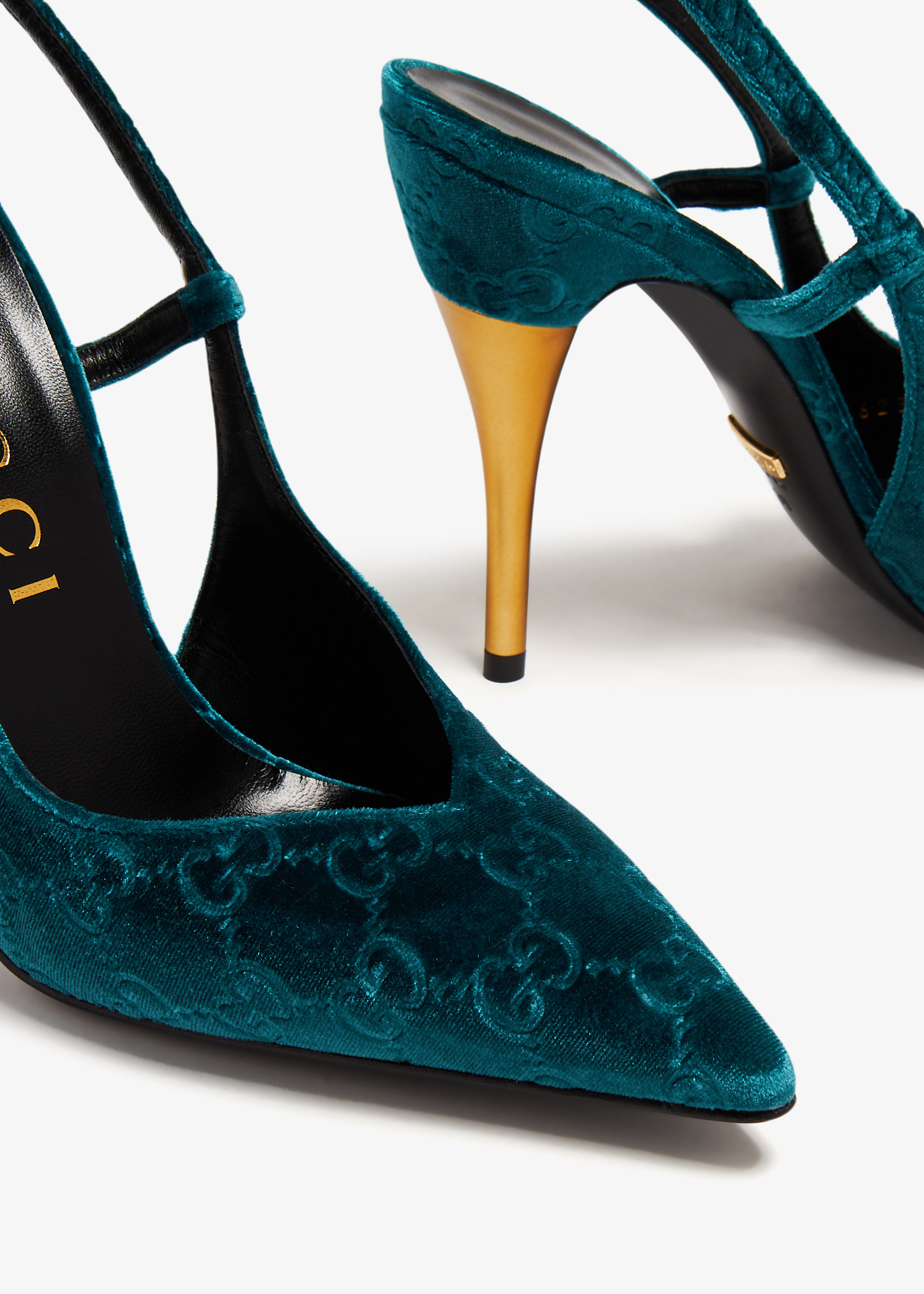 

Priscilla slingback pumps, Blue