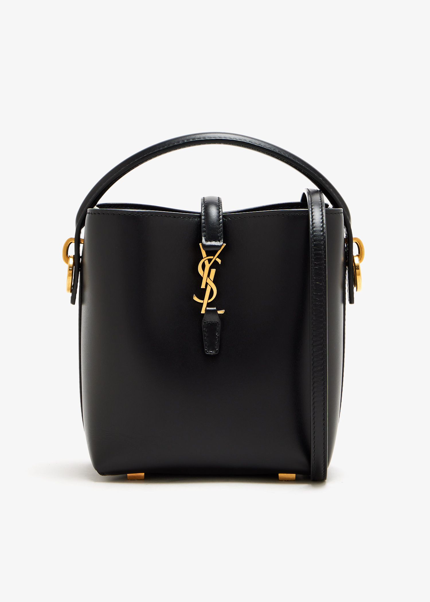 

Le 37 mini bucket bag, Black