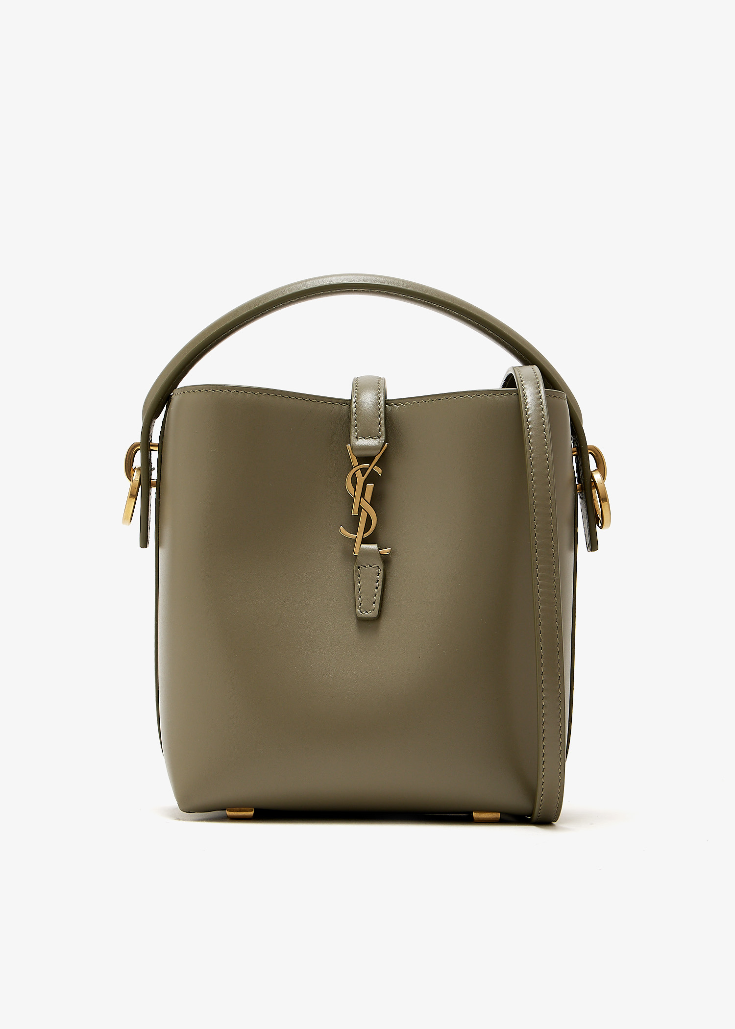

Le 37 mini bucket bag, Green