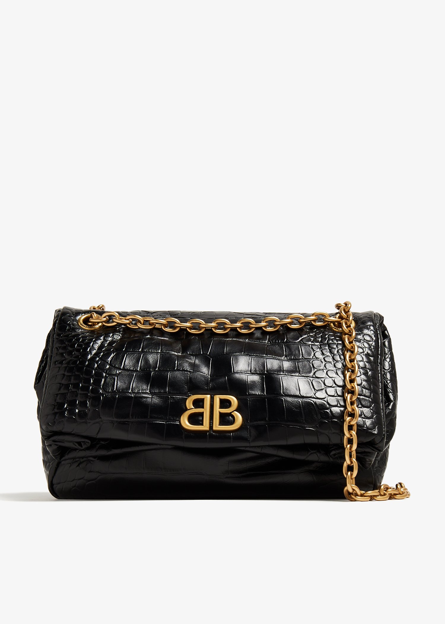 

Monaco small chain bag, Black